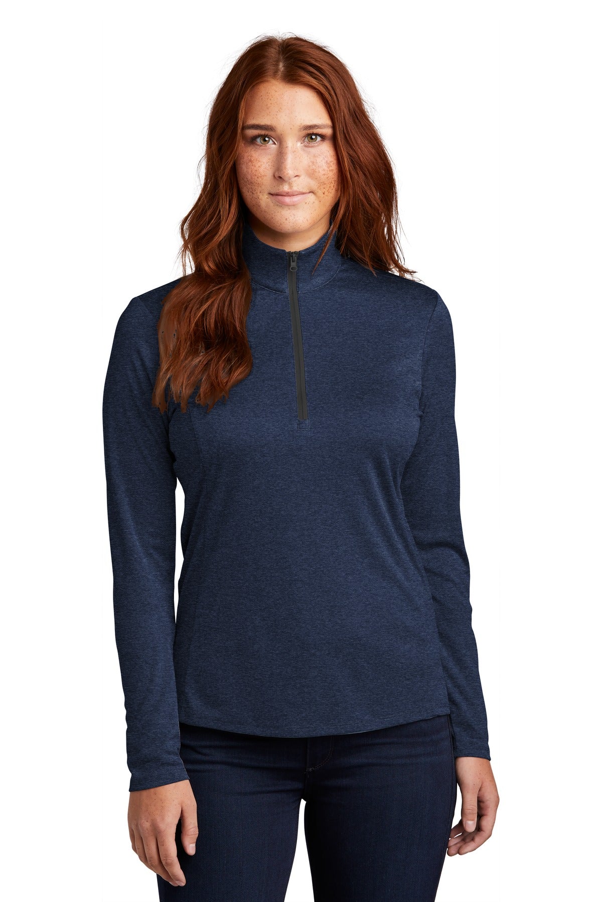 Sport-Tek Women's Endeavor 1/2-Zip Pullover LST469 Womens Apparel Sweatshirts & Fleece