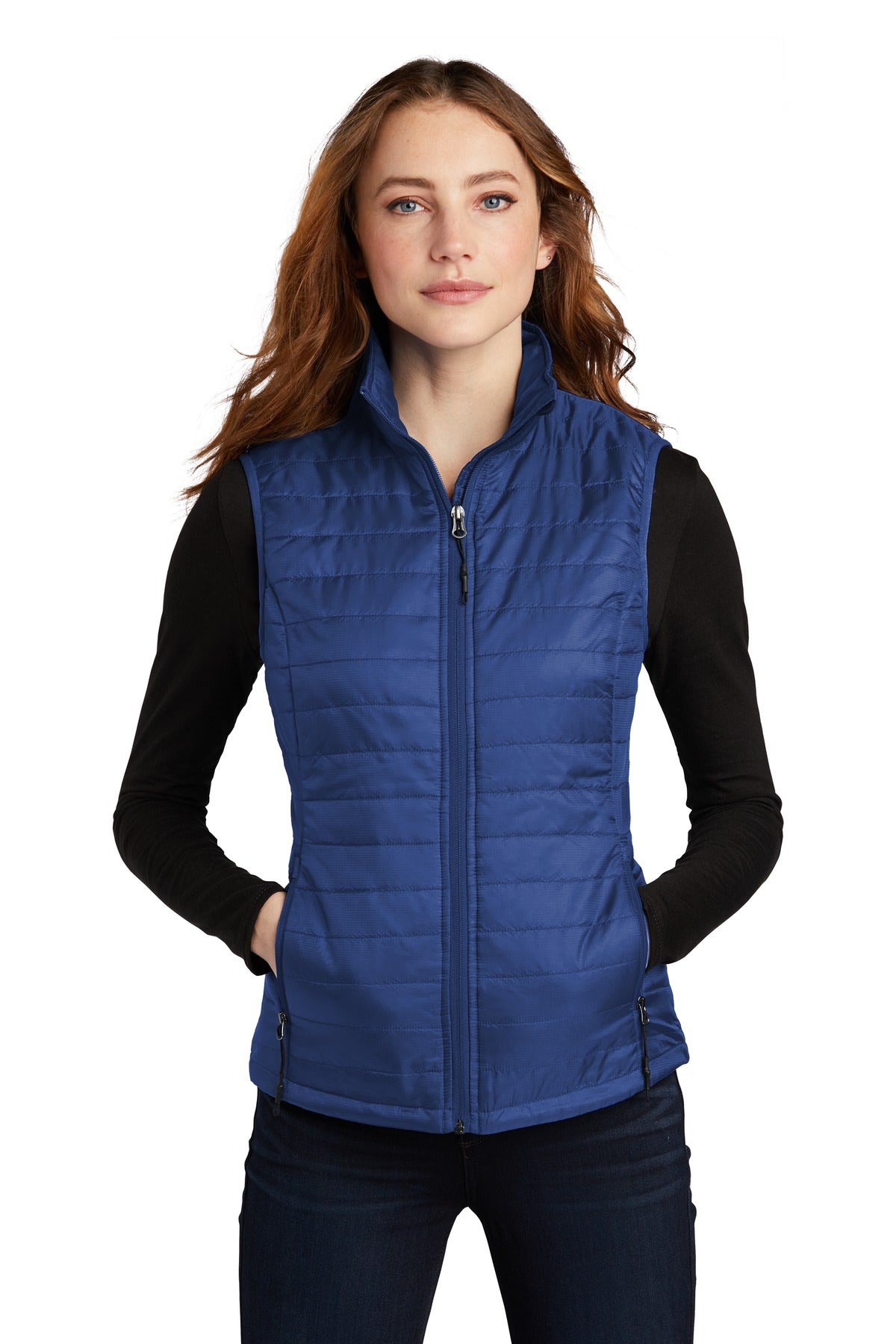 Port Authority Women's Packable Puffy Vest L851 Womens Apparel Jackets & Vests