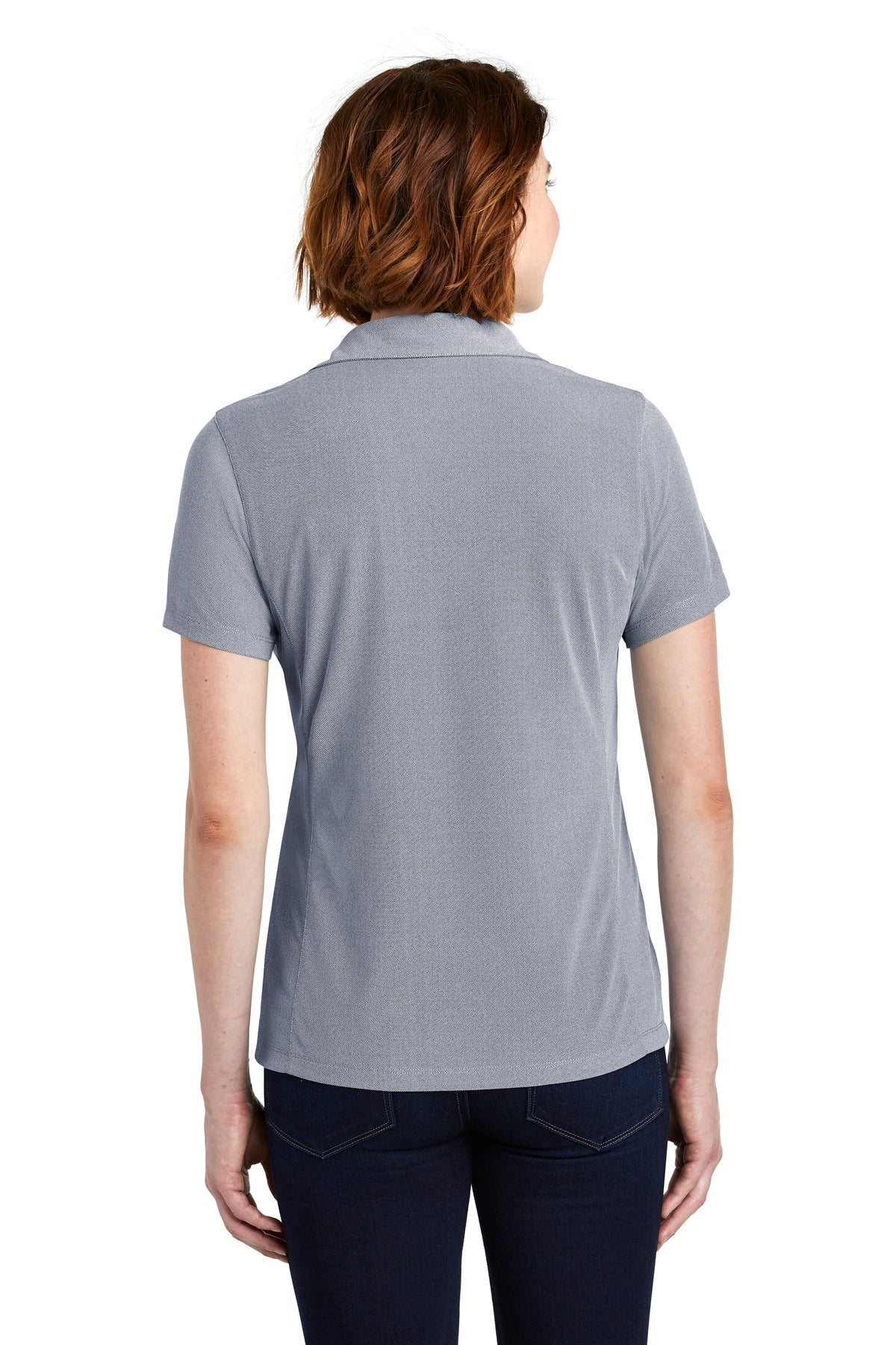 Port Authority Women's Poly Oxford Pique Polo. LK582 Womens Apparel Shirts & Tops