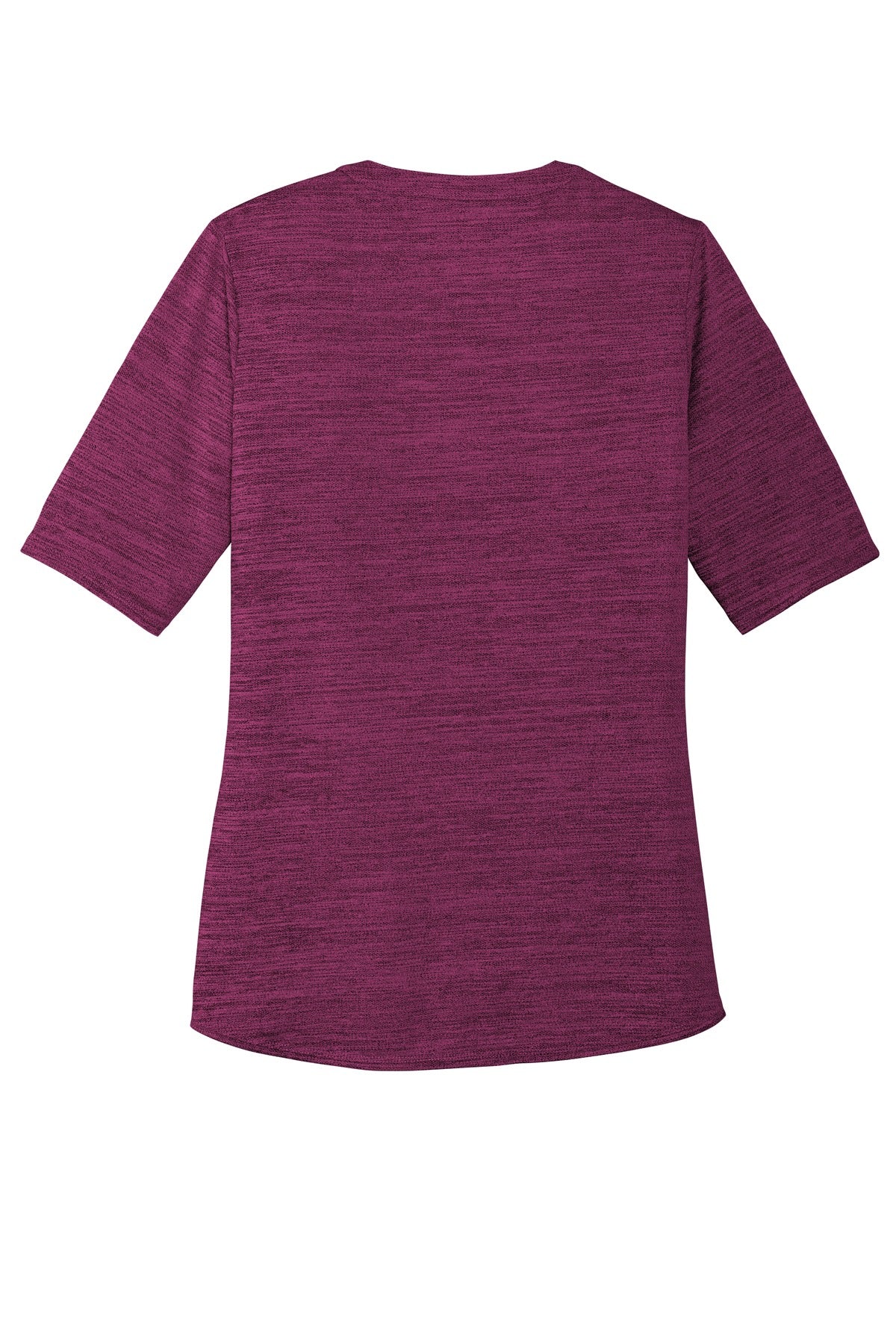 Port Authority Women's Stretch Heather Open Neck Top LK583 Womens Apparel Shirts & Tops