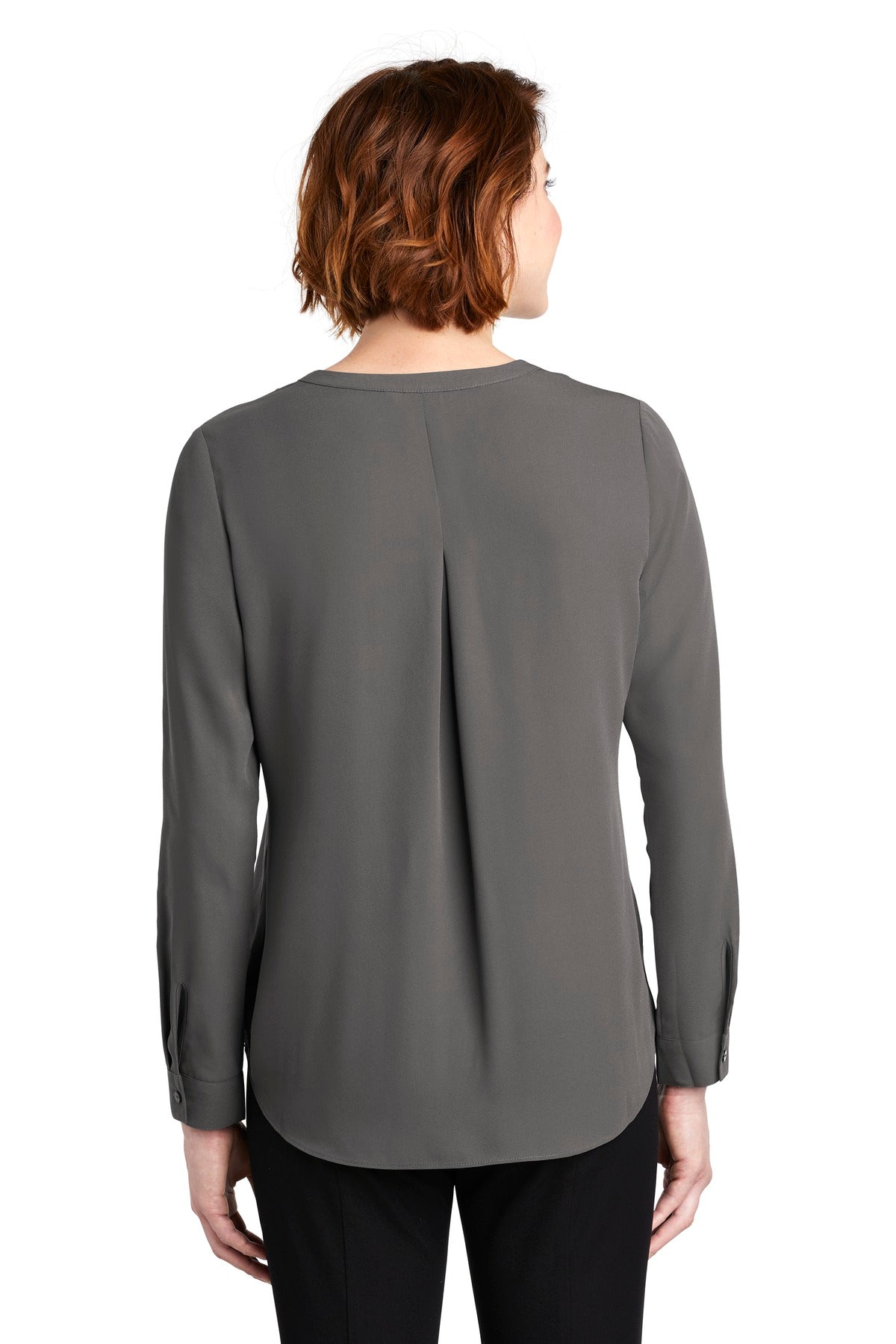 Port Authority Women's Wrap Blouse. LW702 Womens Apparel Shirts & Tops