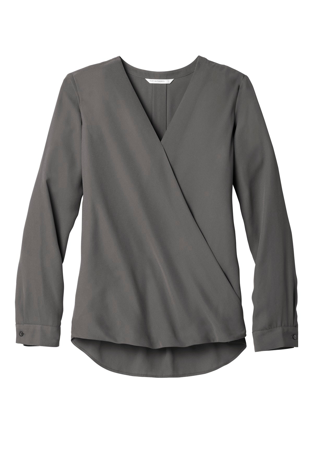 Port Authority Women's Wrap Blouse. LW702 Womens Apparel Shirts & Tops
