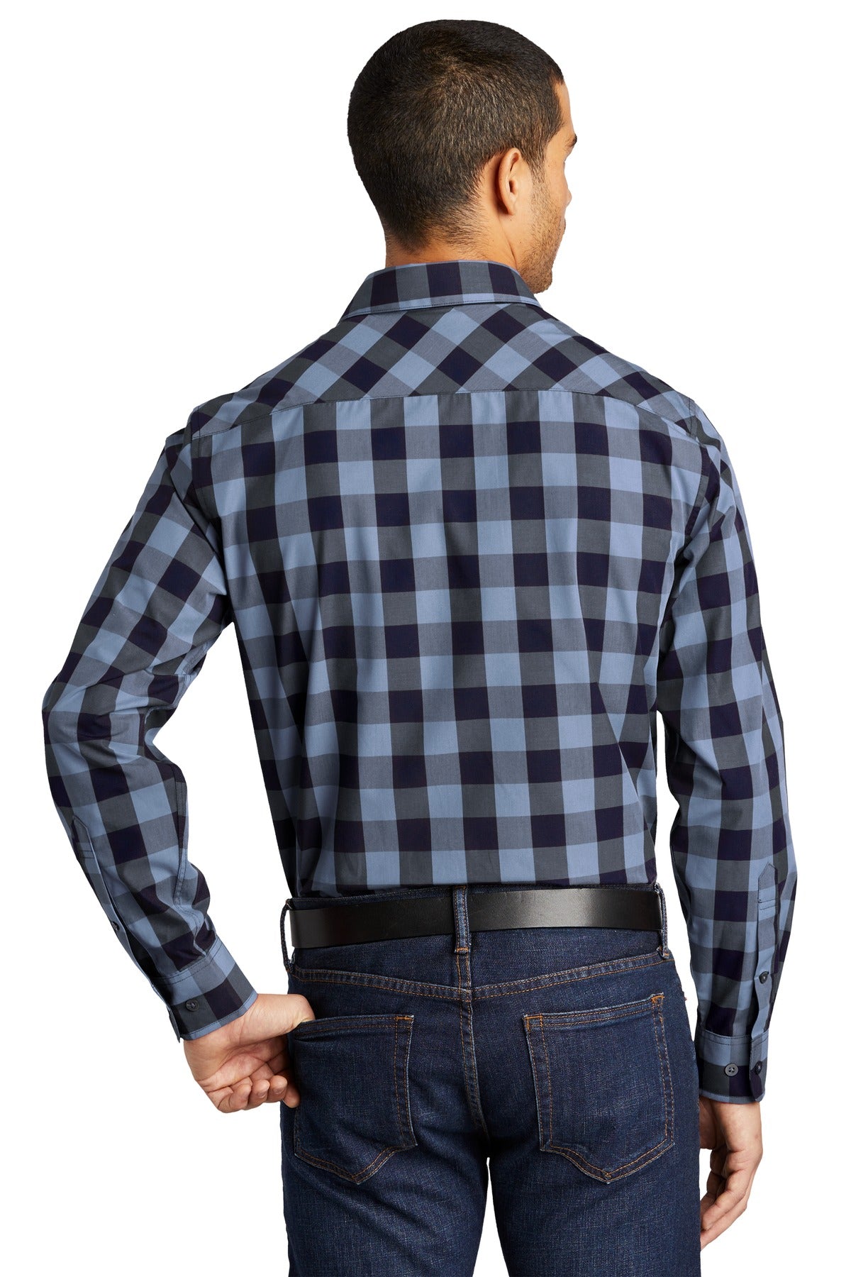 Port Authority Men's Everyday Plaid Shirt. W670 Mens Apparel Shirts & Tops