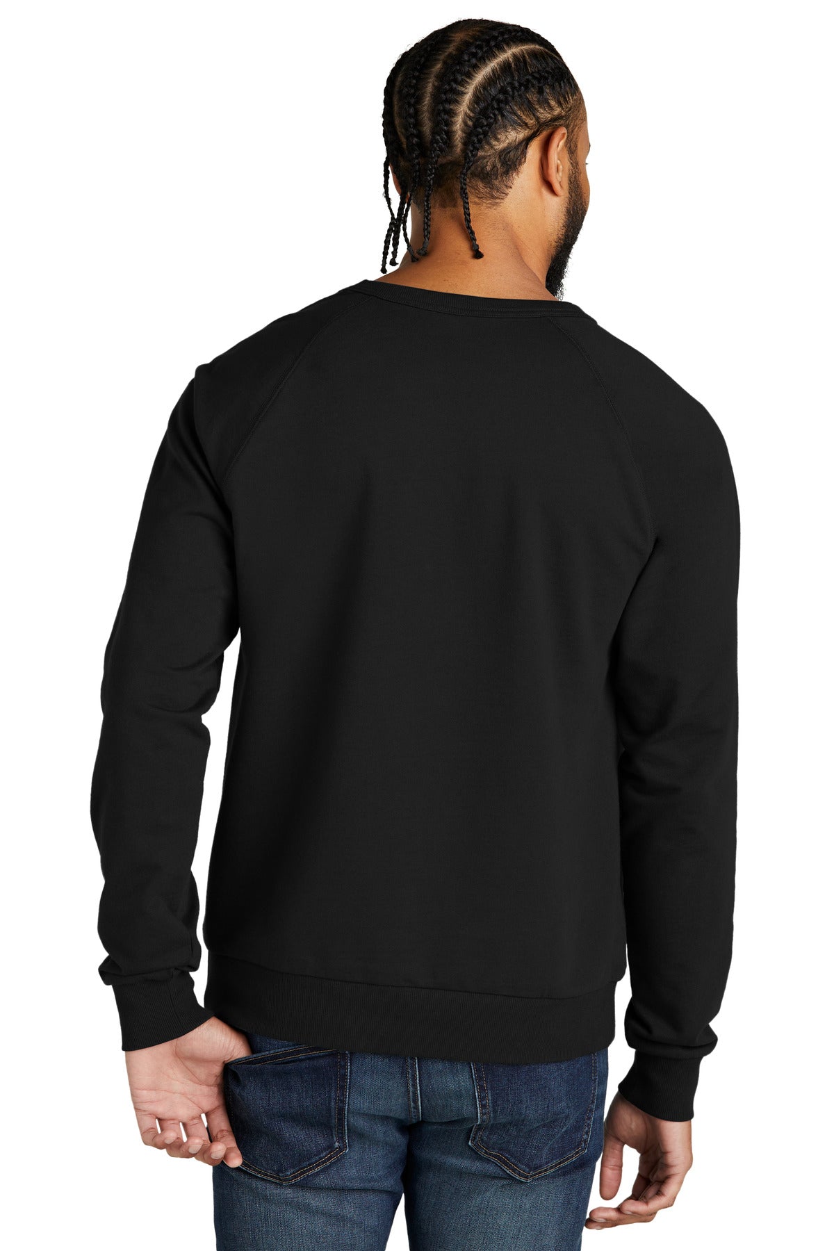 Allmade Men's Organic French Terry Crewneck Sweatshirt AL4004 Mens Apparel Sweatshirts & Fleece