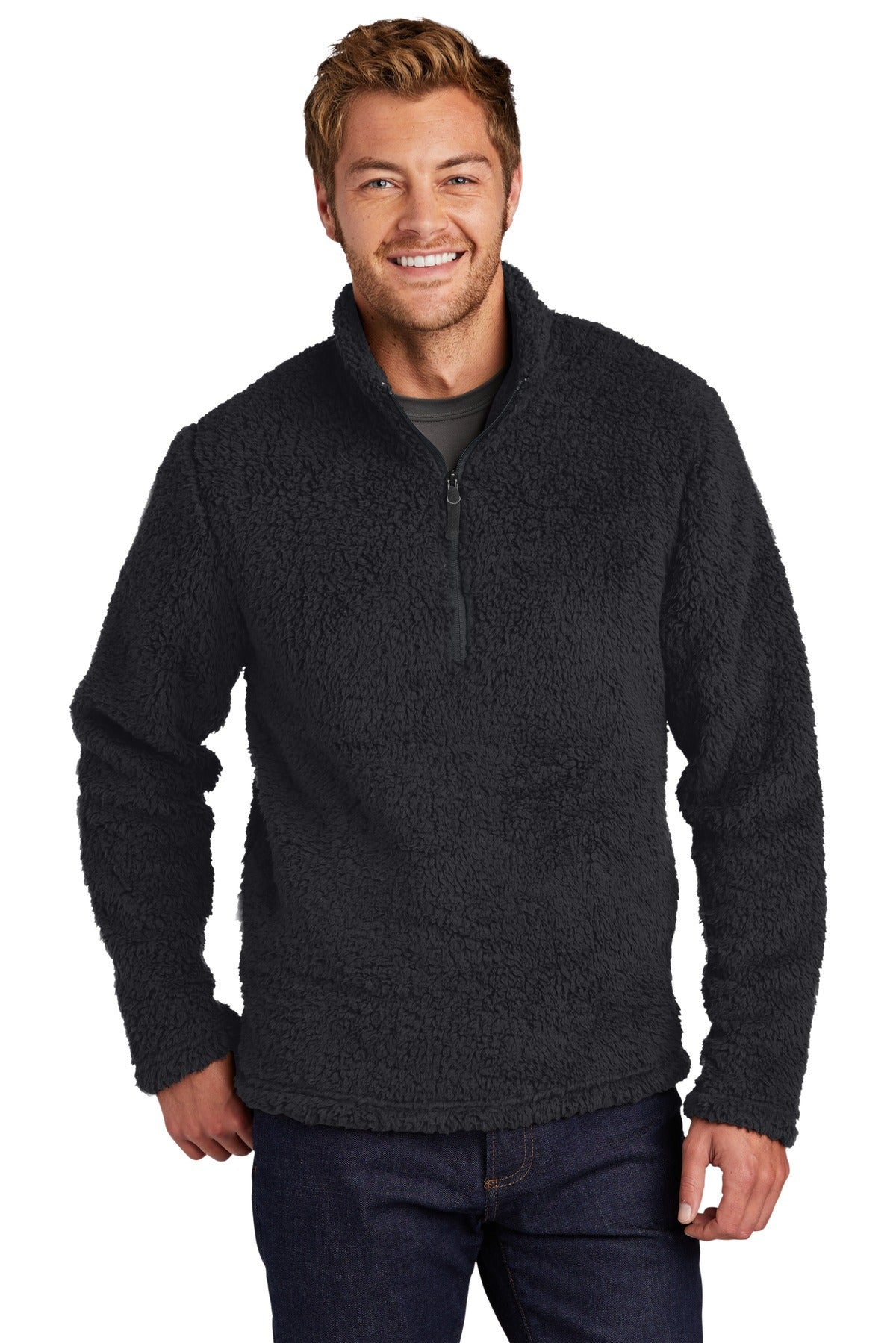Port Authority Men's Cozy 1/4-Zip Fleece Pullover Mens Apparel Sweatshirts & Fleece