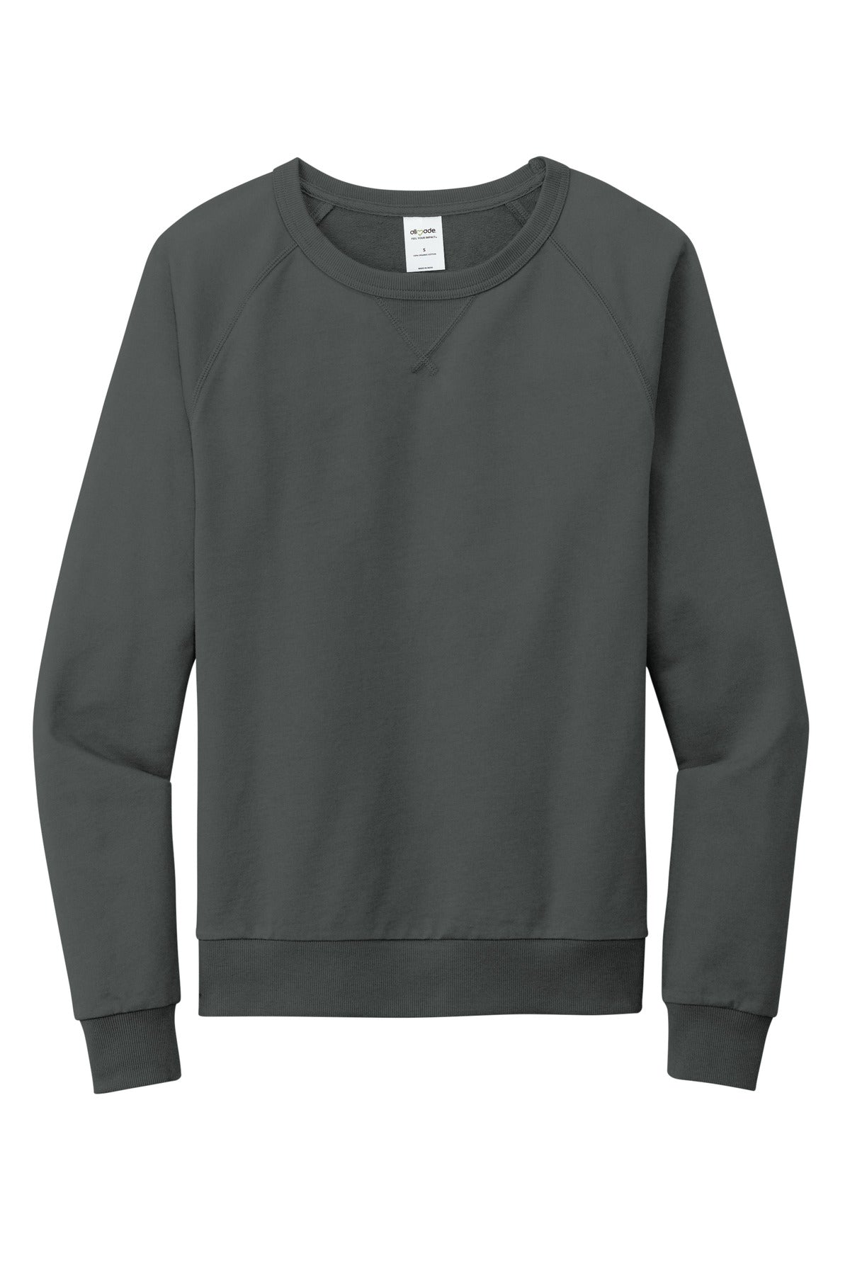 Allmade Men's Organic French Terry Crewneck Sweatshirt AL4004 Mens Apparel Sweatshirts & Fleece