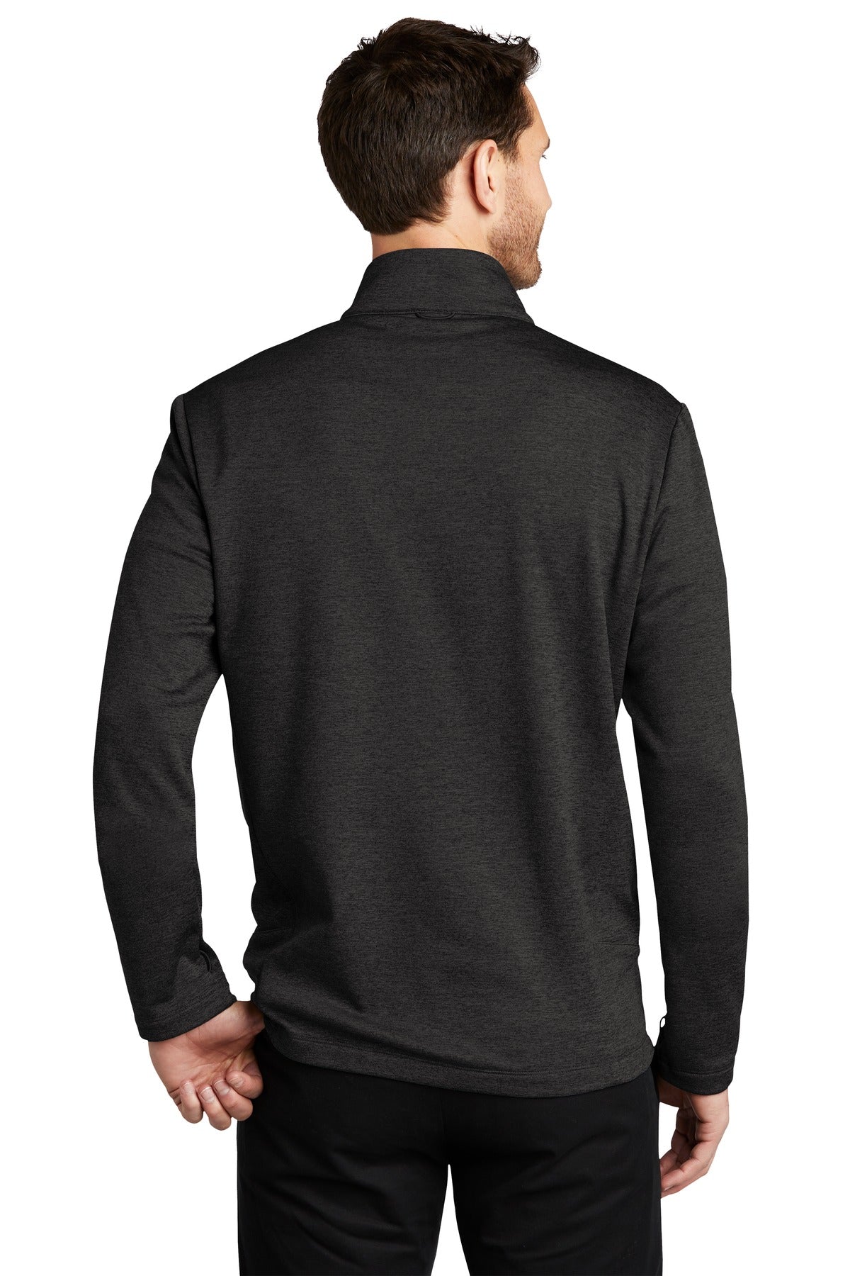 Port Authority Men's Collective Striated Fleece Jacket. F905 Mens Apparel Jackets & Vests