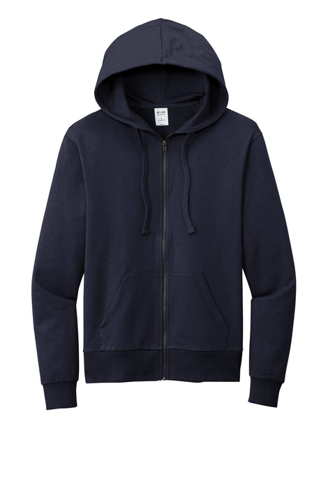 Allmade Men's Organic French Terry Full-Zip Hoodie AL4002 Mens Apparel Sweatshirts & Fleece