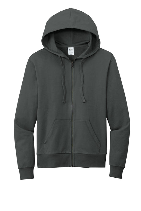 Allmade Men's Organic French Terry Full-Zip Hoodie AL4002 Mens Apparel Sweatshirts & Fleece