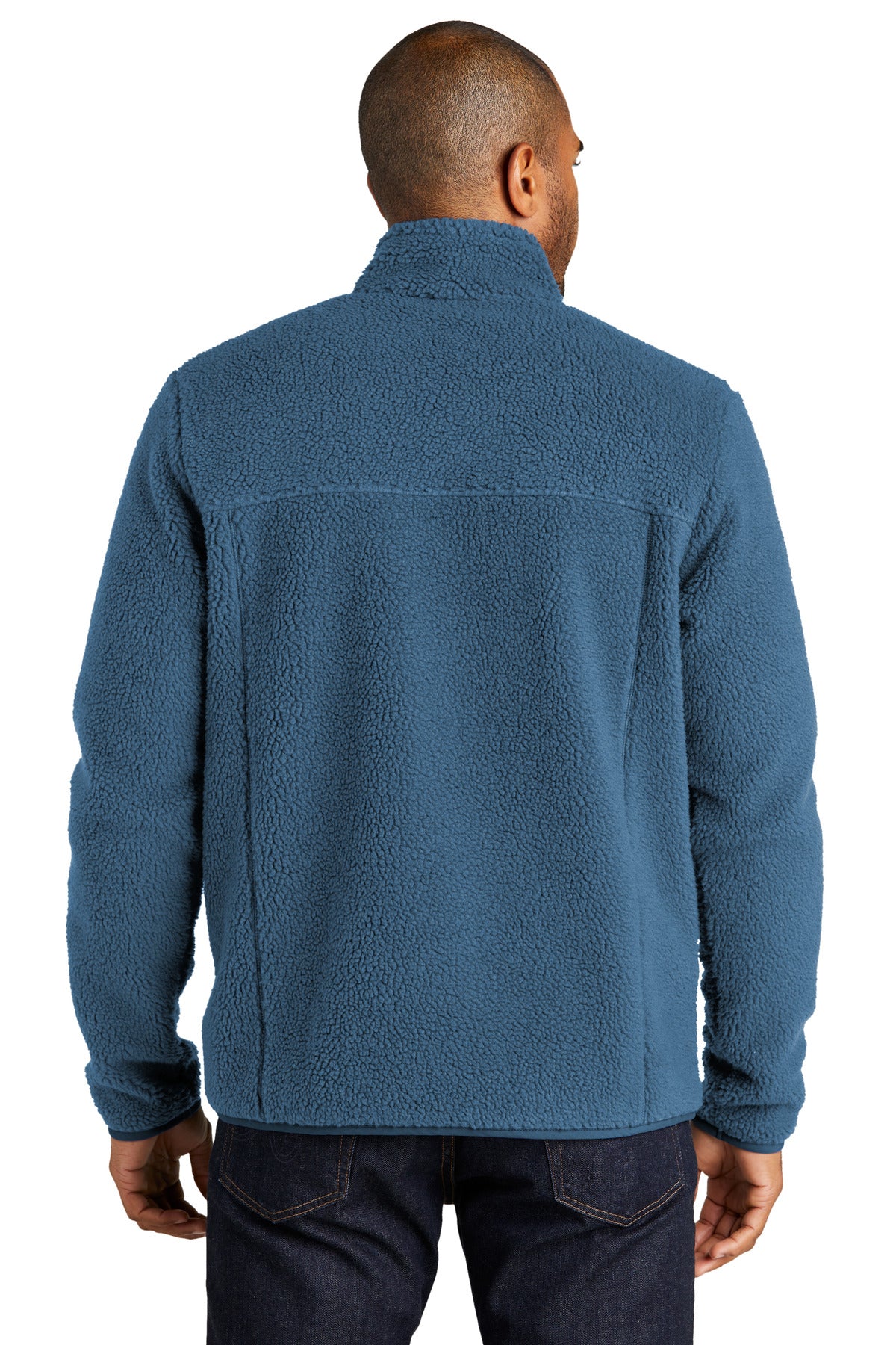 Port Authority Men's Camp Fleece Snap Pullover F140 Mens Apparel Sweatshirts & Fleece