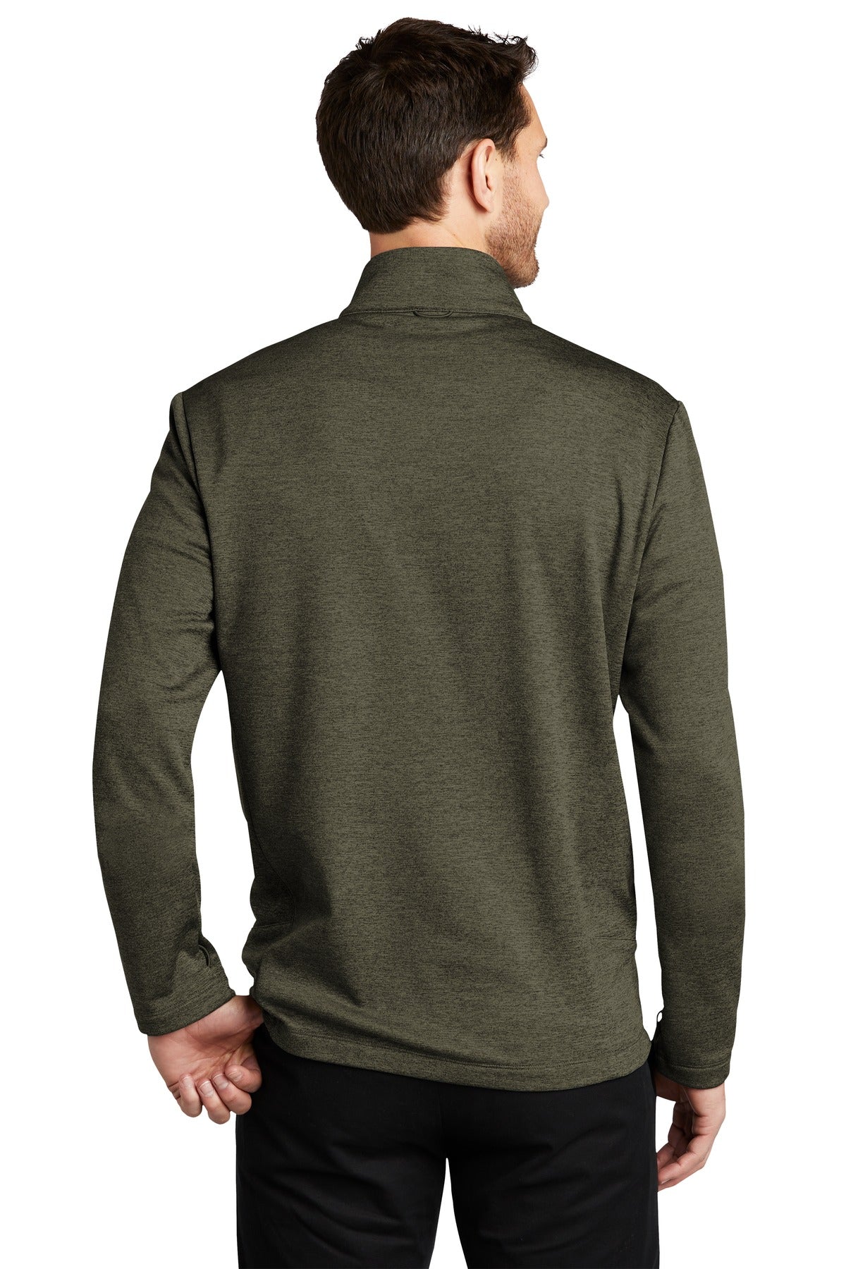 Port Authority Men's Collective Striated Fleece Jacket. F905 Mens Apparel Jackets & Vests