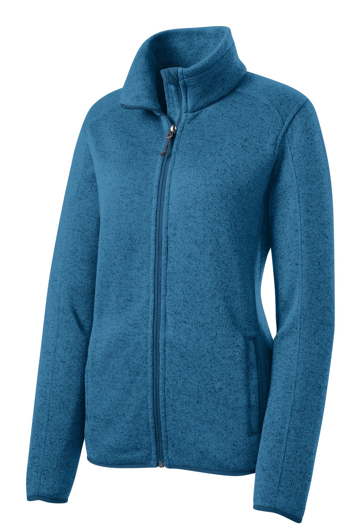 Port Authority Women's Sweater Fleece Jacket. L232 Womens Apparel Sweatshirts & Fleece