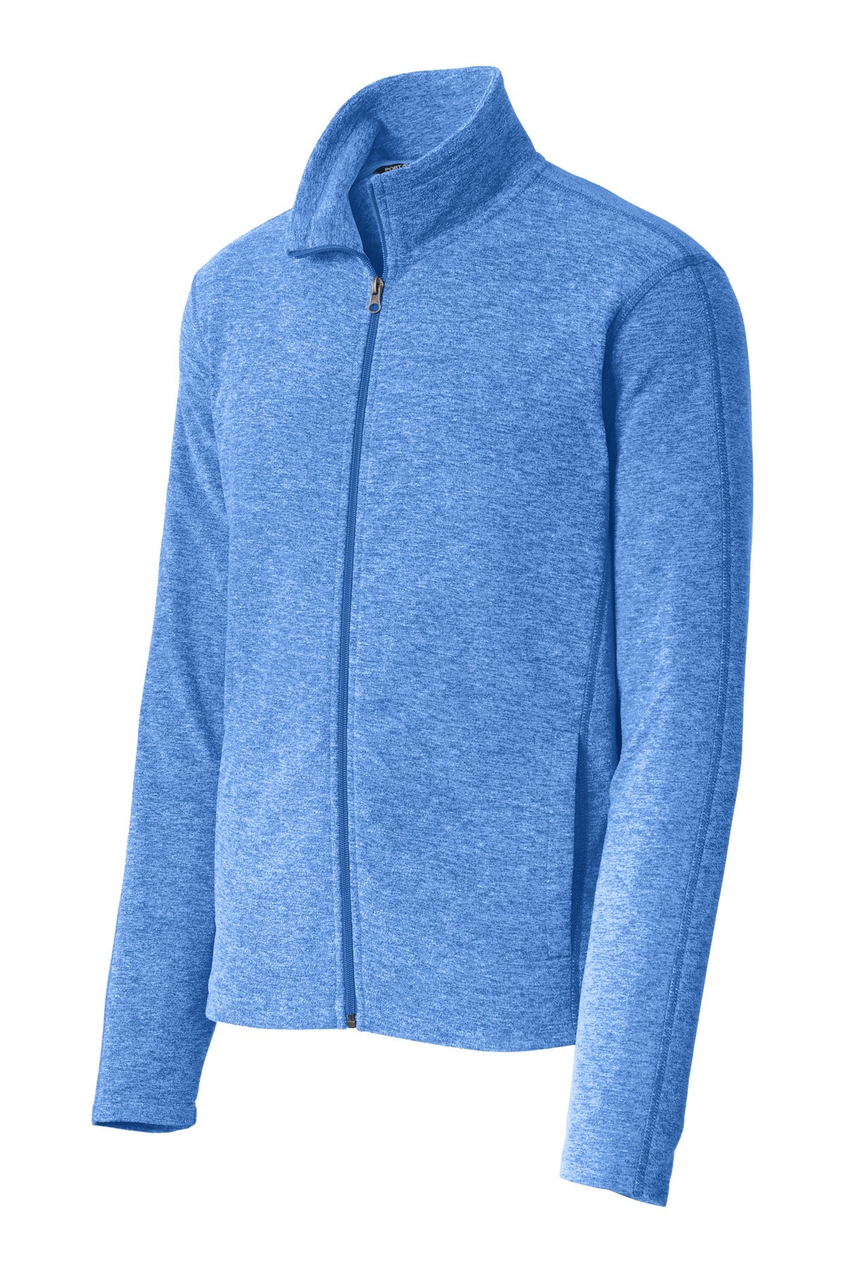 Port AuthorityMen's Heather Microfleece Full-Zip Jacket. F235 Mens Apparel Sweatshirts & Fleece