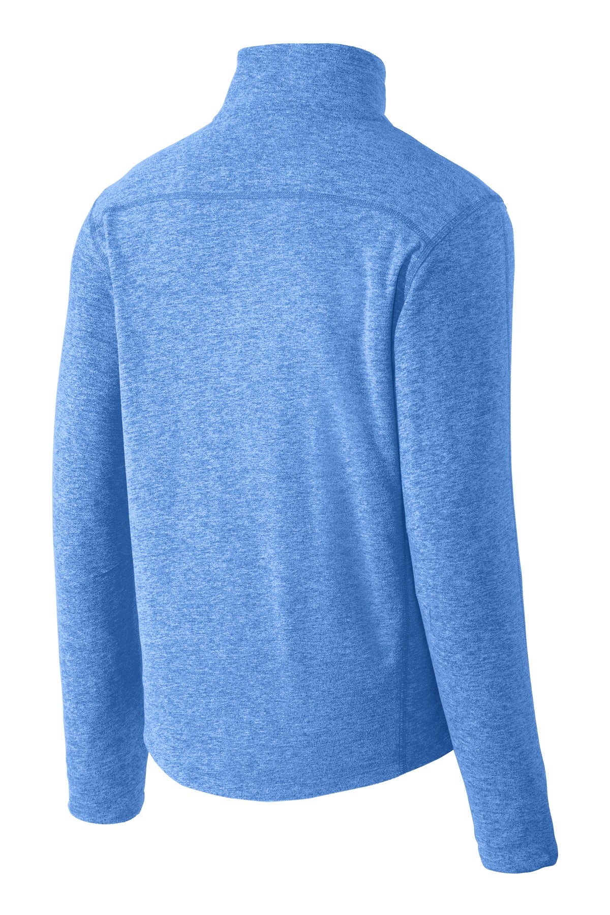 Port AuthorityMen's Heather Microfleece Full-Zip Jacket. F235 Mens Apparel Sweatshirts & Fleece