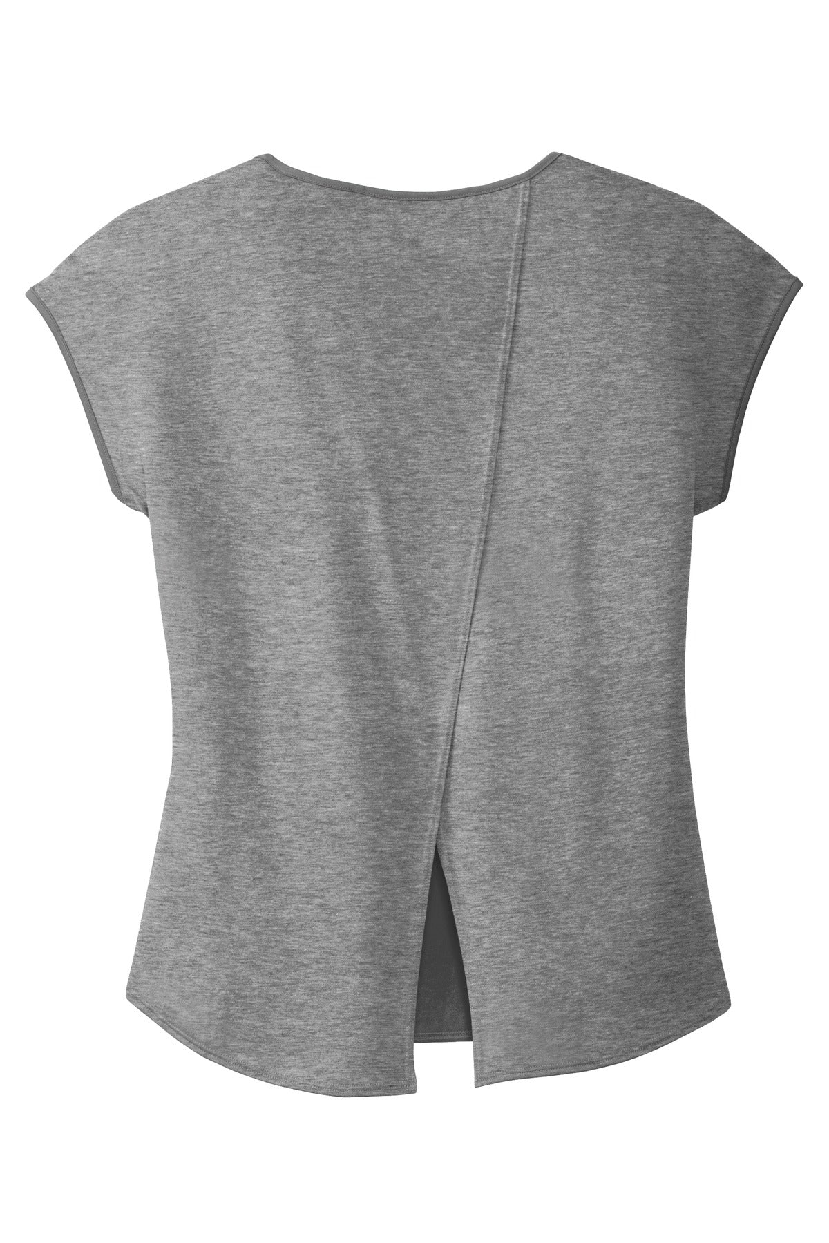 District Women's Drapey Cross-Back Tee. DM416 Womens Apparel Shirts & Tops