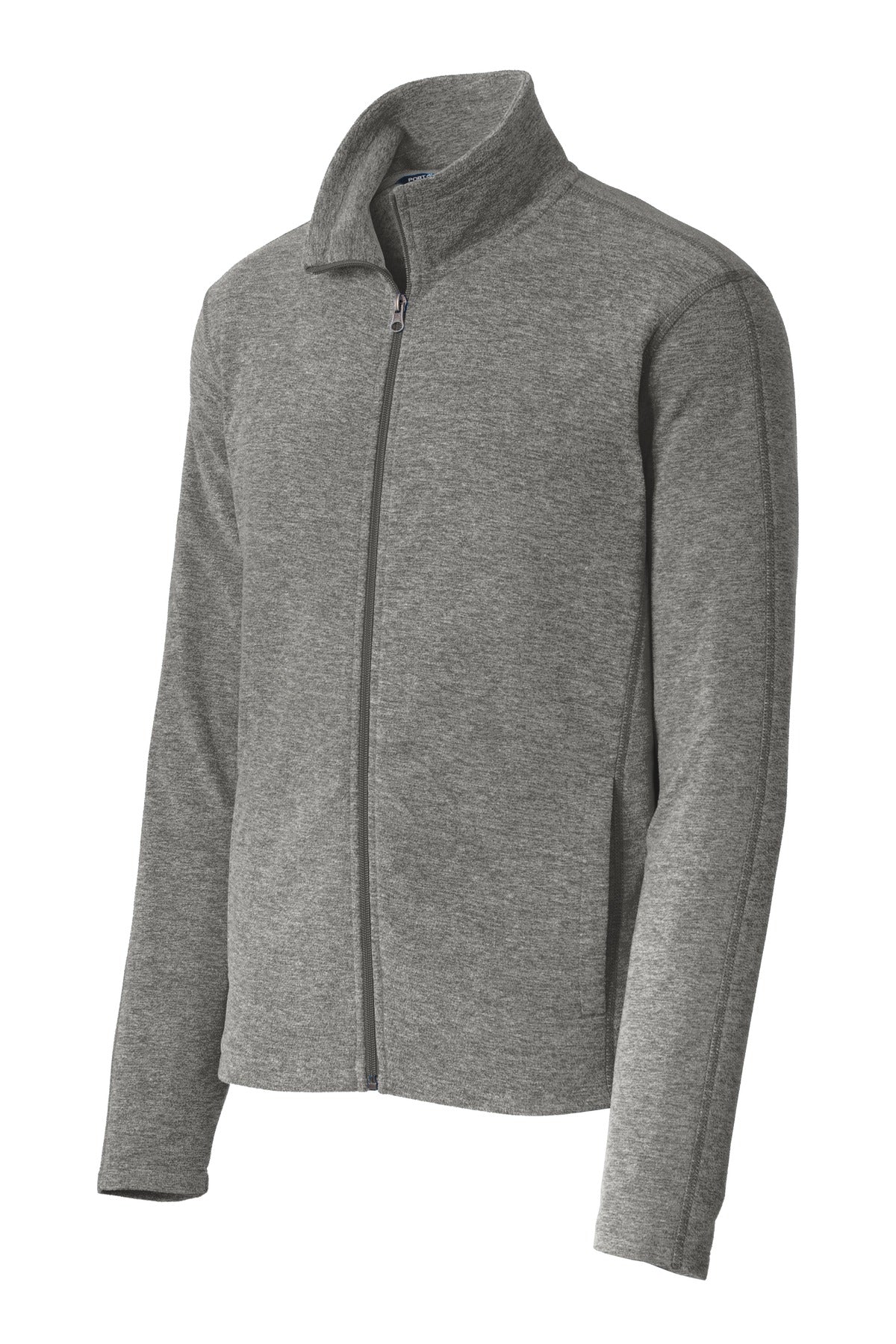 Port AuthorityMen's Heather Microfleece Full-Zip Jacket. F235 Mens Apparel Sweatshirts & Fleece