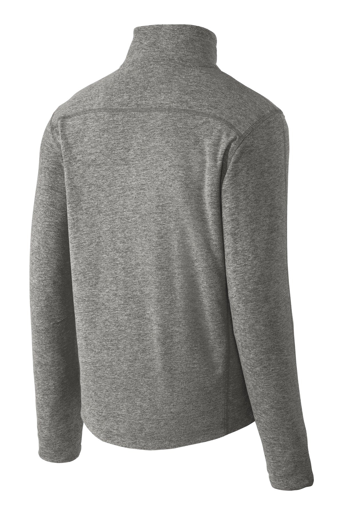 Port AuthorityMen's Heather Microfleece Full-Zip Jacket. F235 Mens Apparel Sweatshirts & Fleece