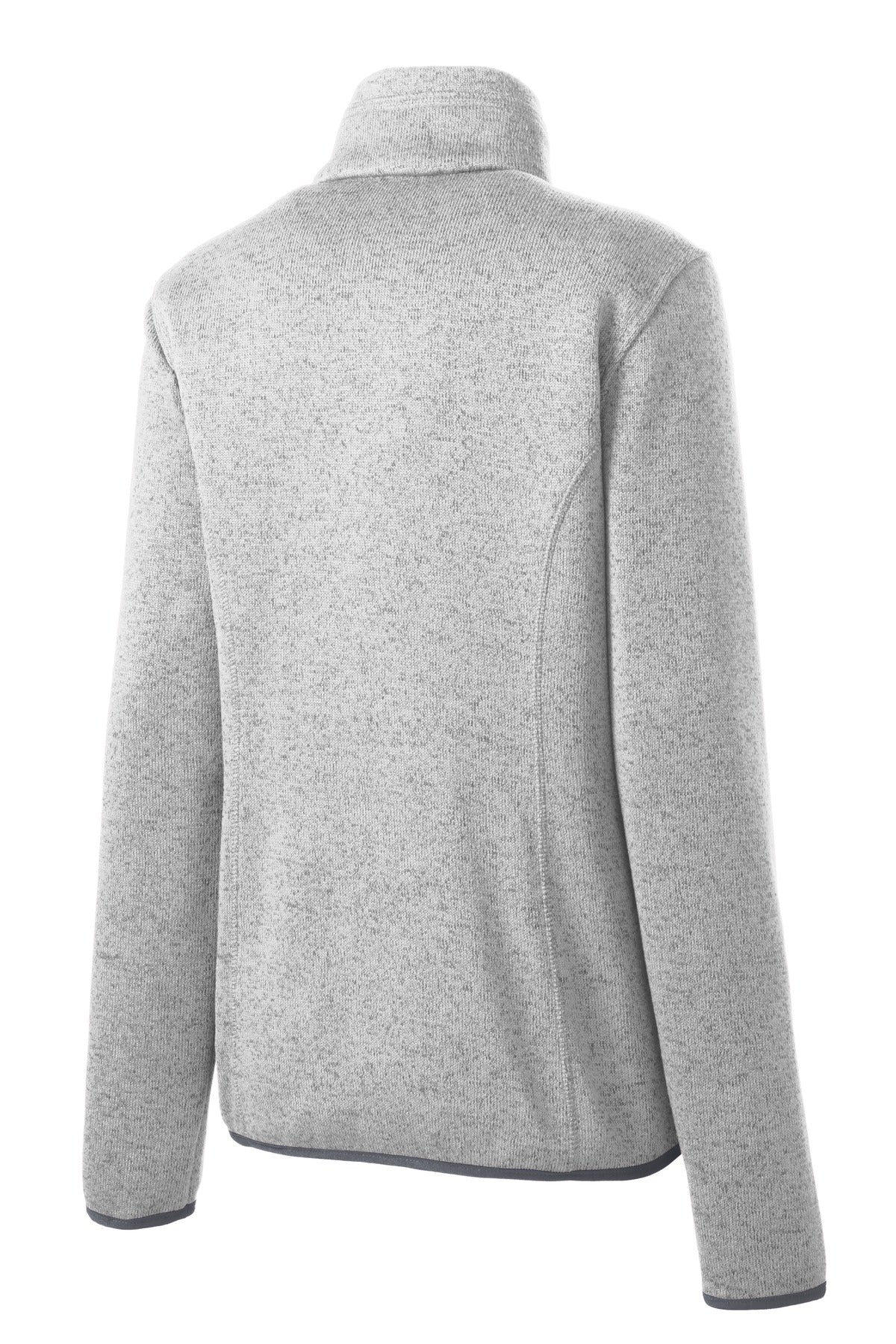 Port Authority Women's Sweater Fleece Jacket. L232 Womens Apparel Sweatshirts & Fleece