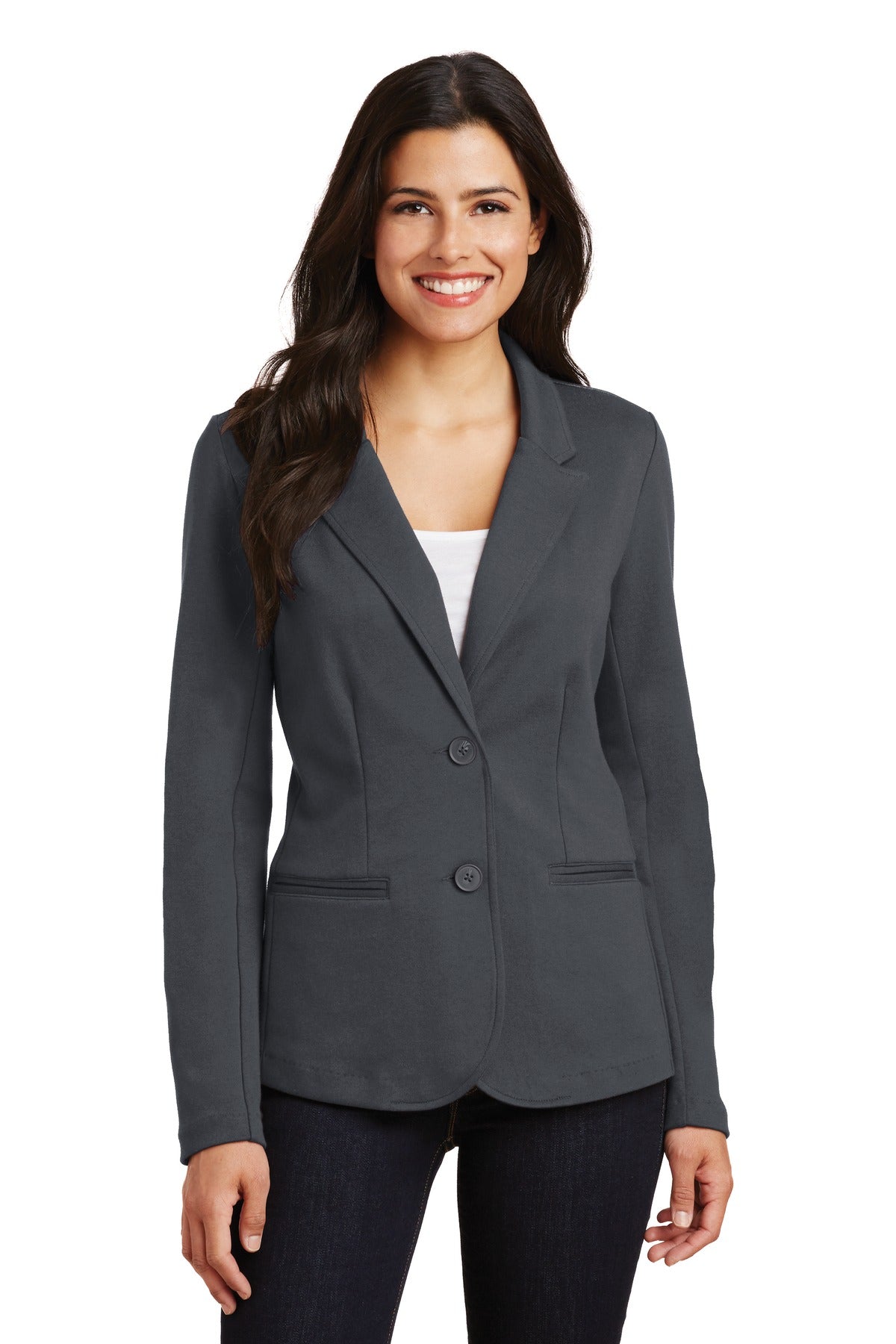 Port Authority Women's Knit Blazer. LM2000 Womens Apparel Jackets & Vests