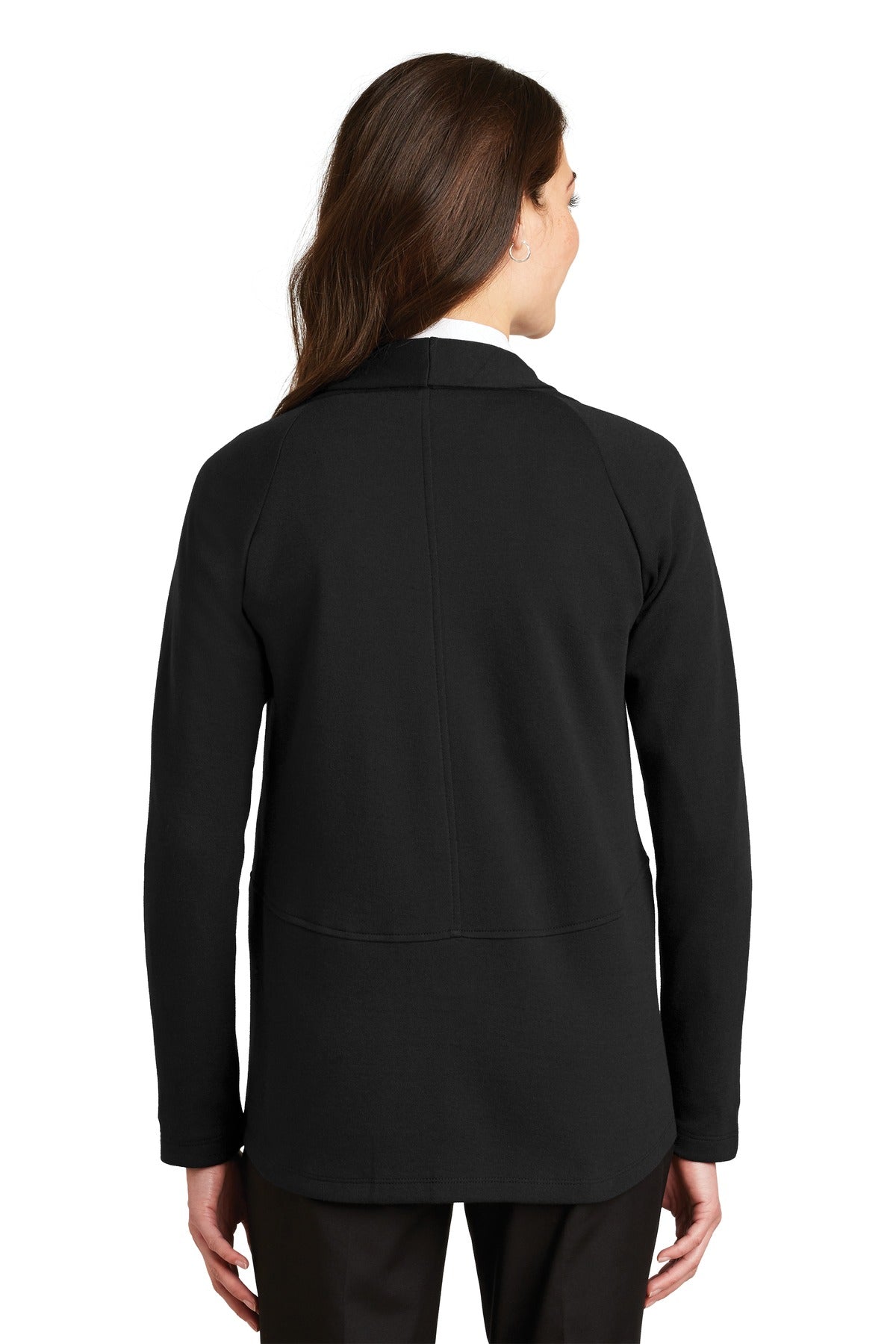 Port Authority Women's Interlock Cardigan. L807 Womens Apparel Sweatshirts & Fleece