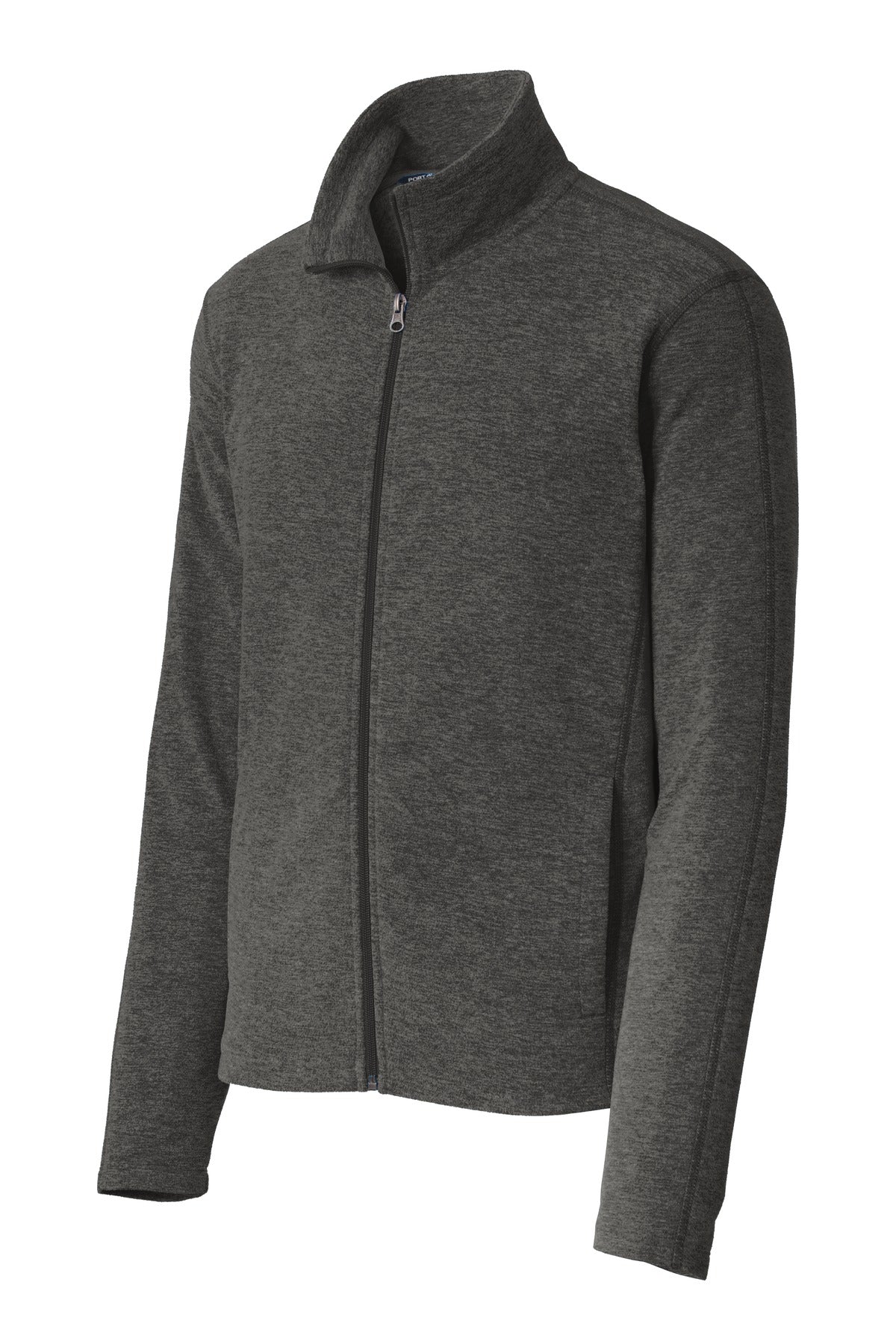 Port AuthorityMen's Heather Microfleece Full-Zip Jacket. F235 Mens Apparel Sweatshirts & Fleece
