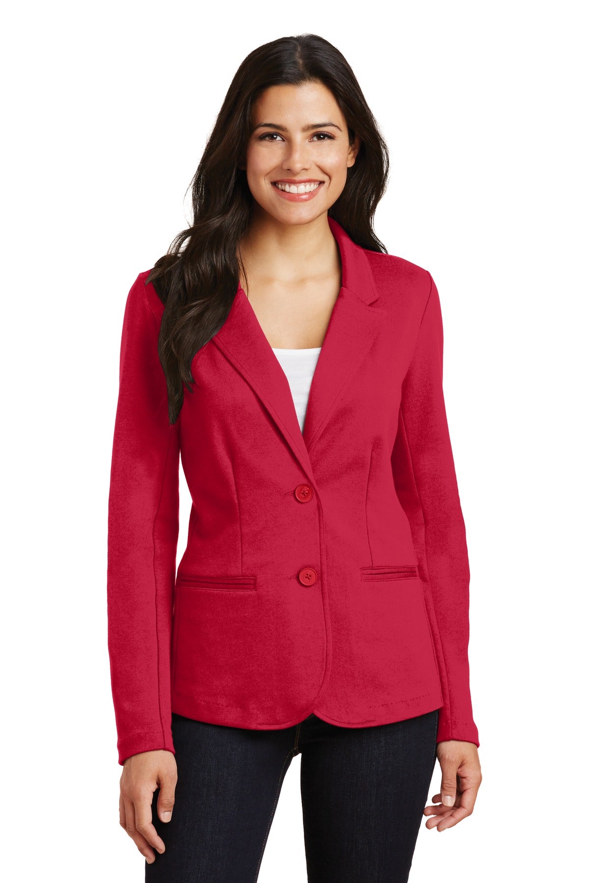Port Authority Women's Knit Blazer. LM2000 Womens Apparel Jackets & Vests