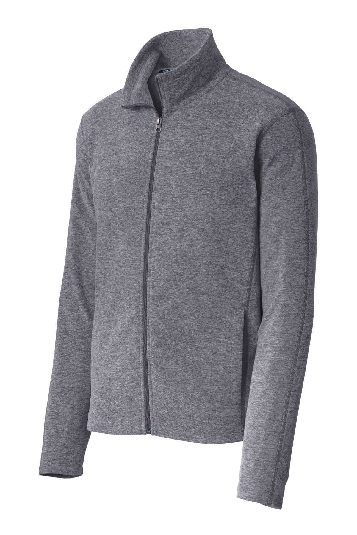 Port AuthorityMen's Heather Microfleece Full-Zip Jacket. F235 Mens Apparel Sweatshirts & Fleece