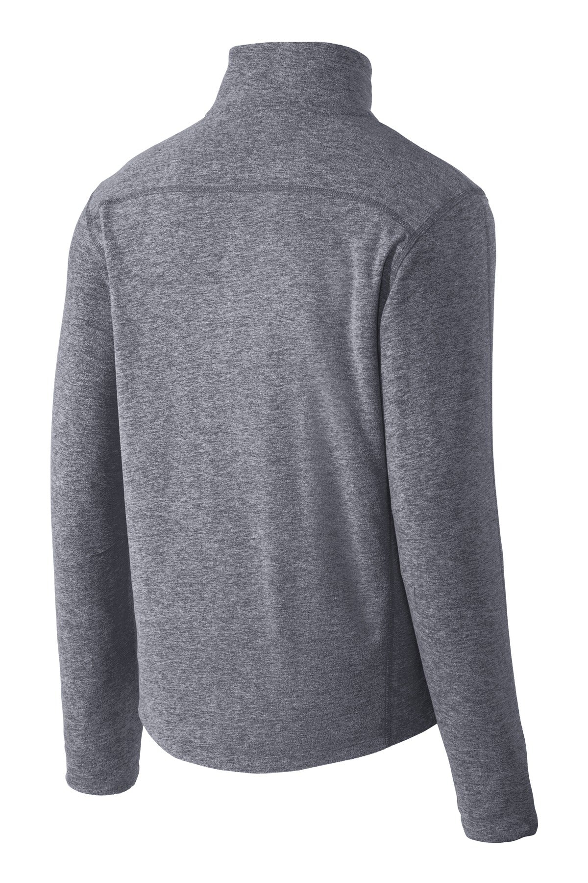 Port AuthorityMen's Heather Microfleece Full-Zip Jacket. F235 Mens Apparel Sweatshirts & Fleece