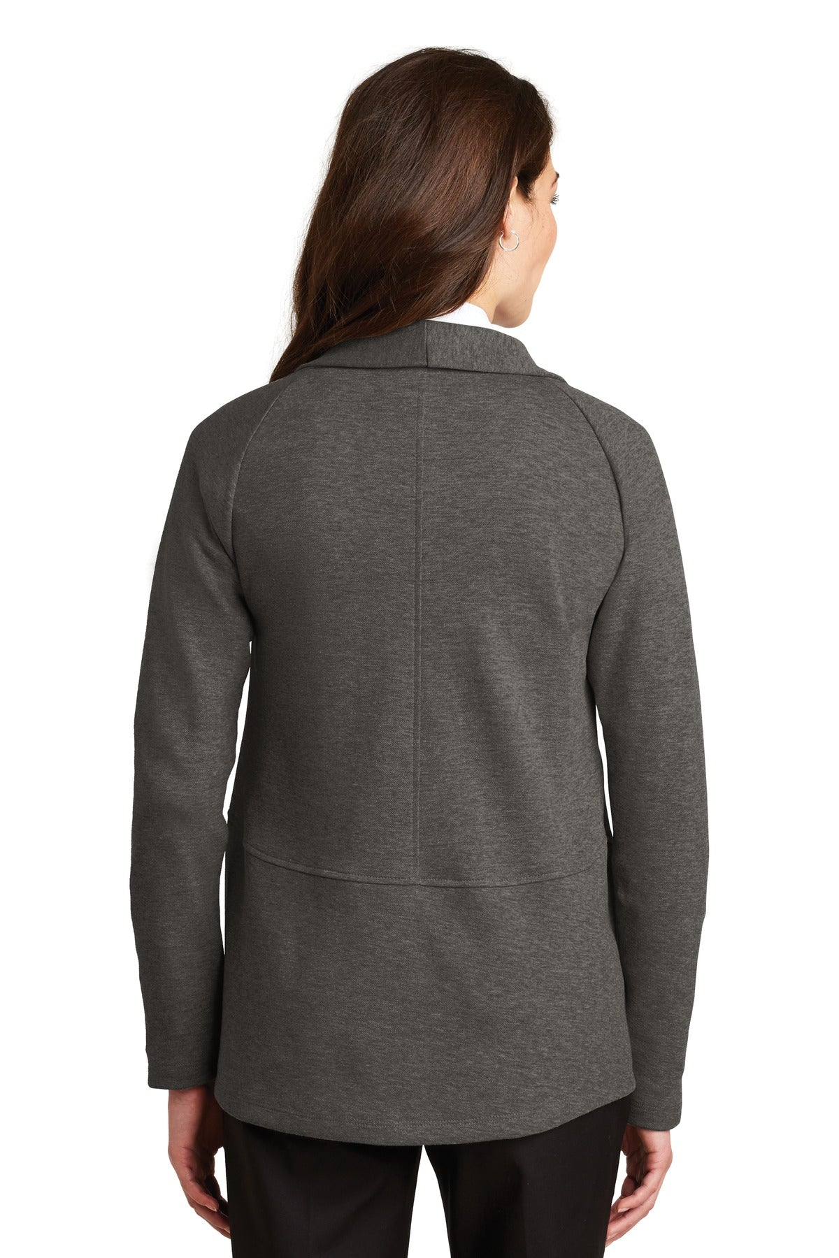 Port Authority Women's Interlock Cardigan. L807 Womens Apparel Sweatshirts & Fleece