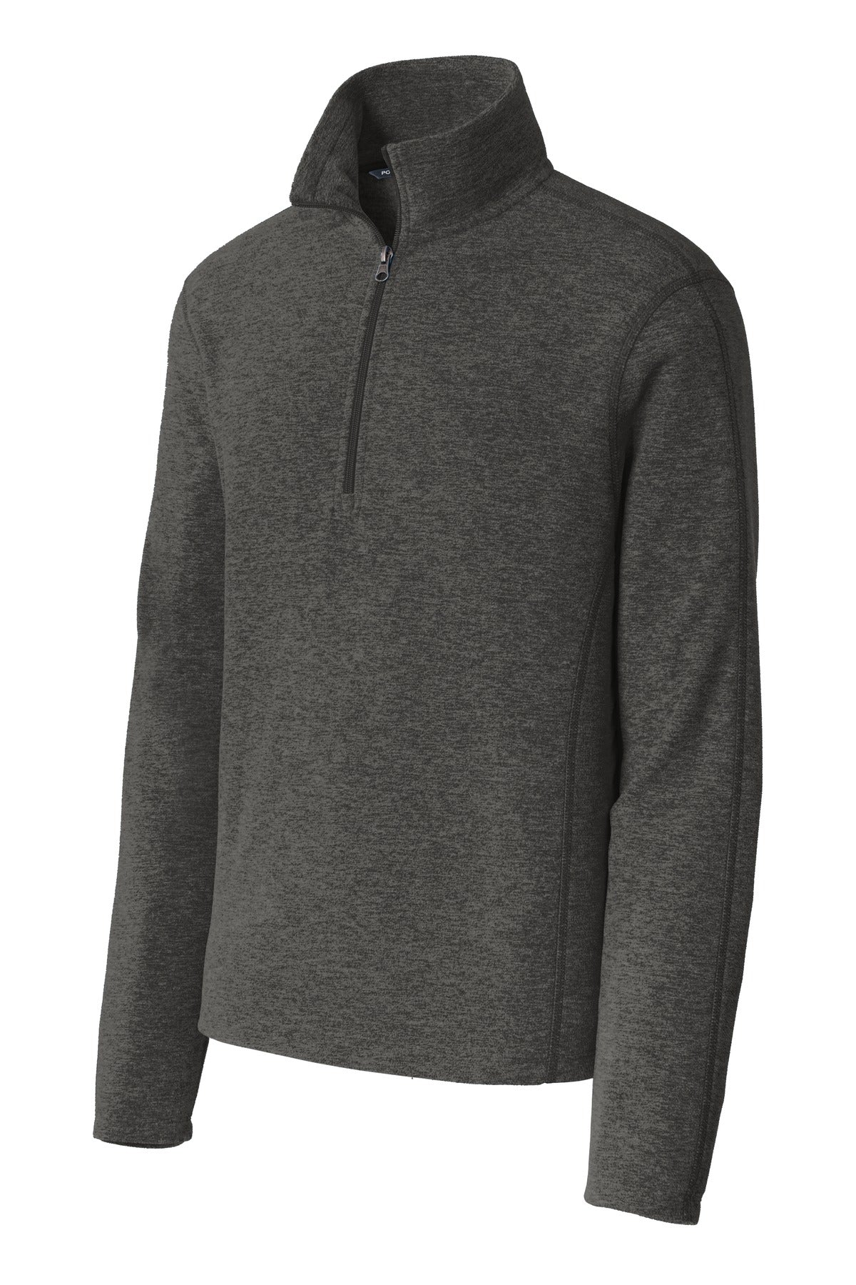 Port Authority Men's Heather Microfleece 1/2-Zip Pullover. F234 Mens Apparel Shirts & Tops