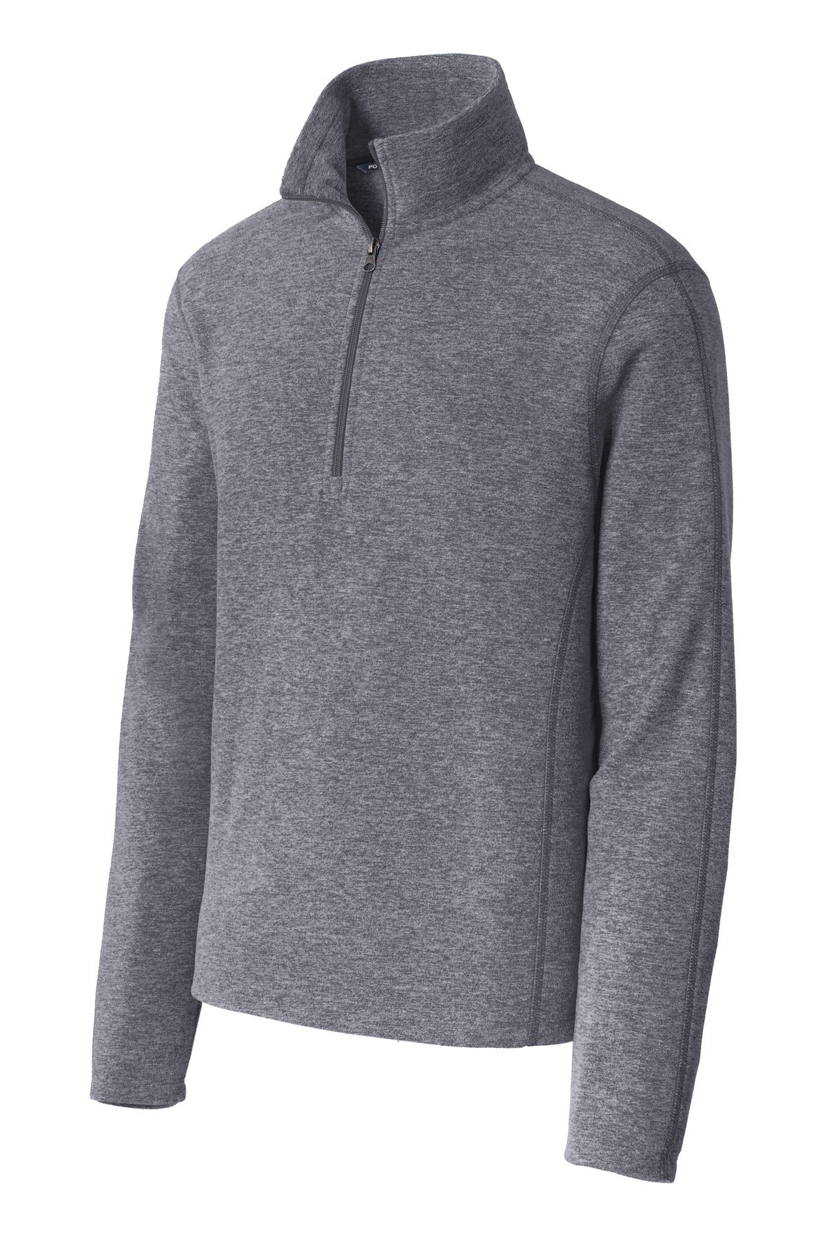Port Authority Men's Heather Microfleece 1/2-Zip Pullover. F234 Mens Apparel Shirts & Tops