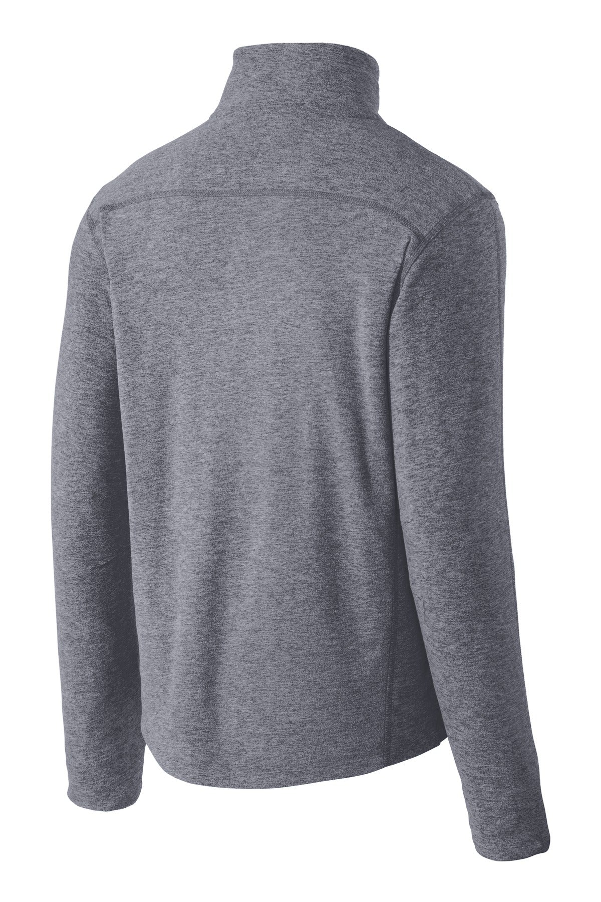 Port Authority Men's Heather Microfleece 1/2-Zip Pullover. F234 Mens Apparel Shirts & Tops