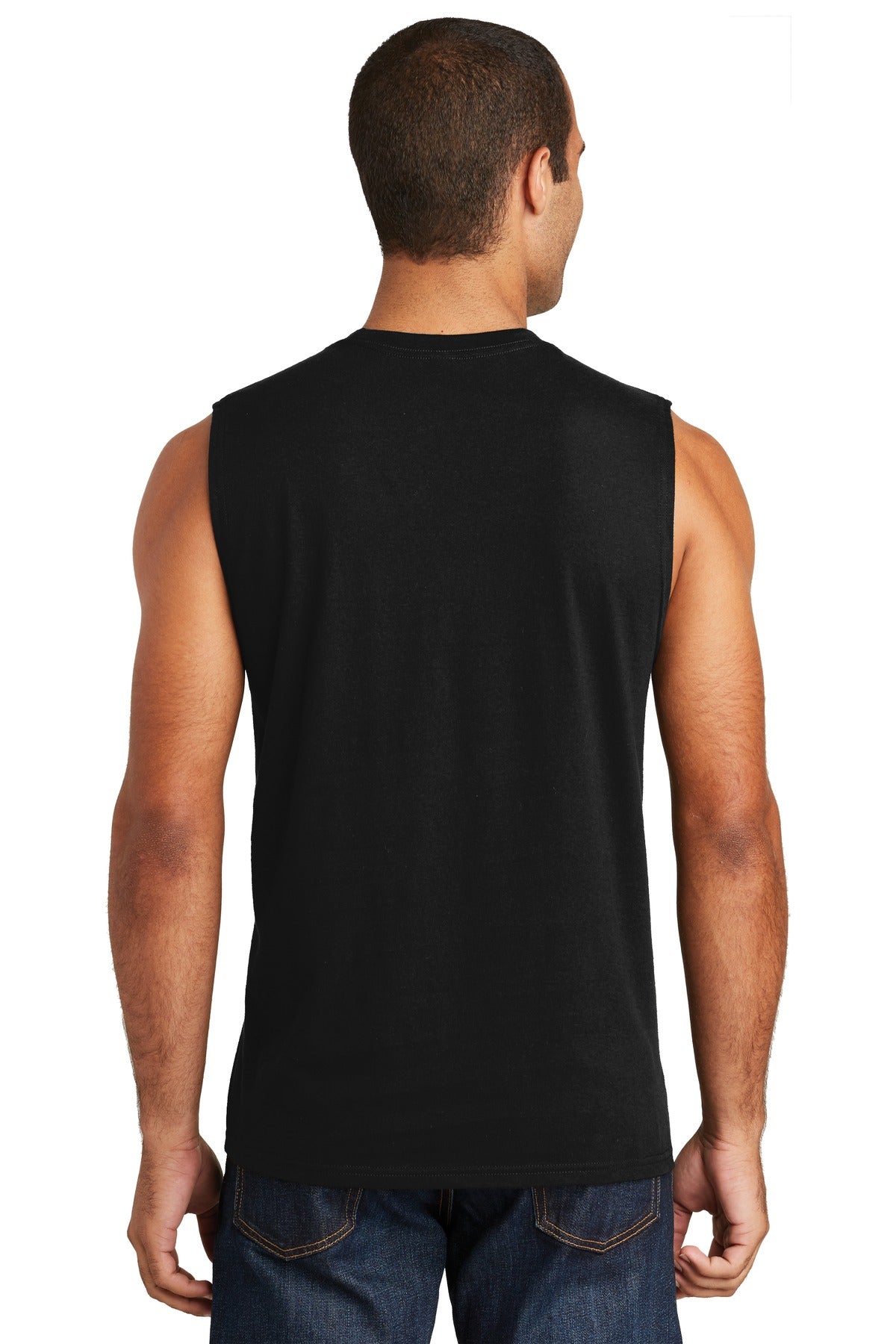 District Men's V.I.T. Muscle Tank. DT6300 Mens Apparel Shirts & Tops