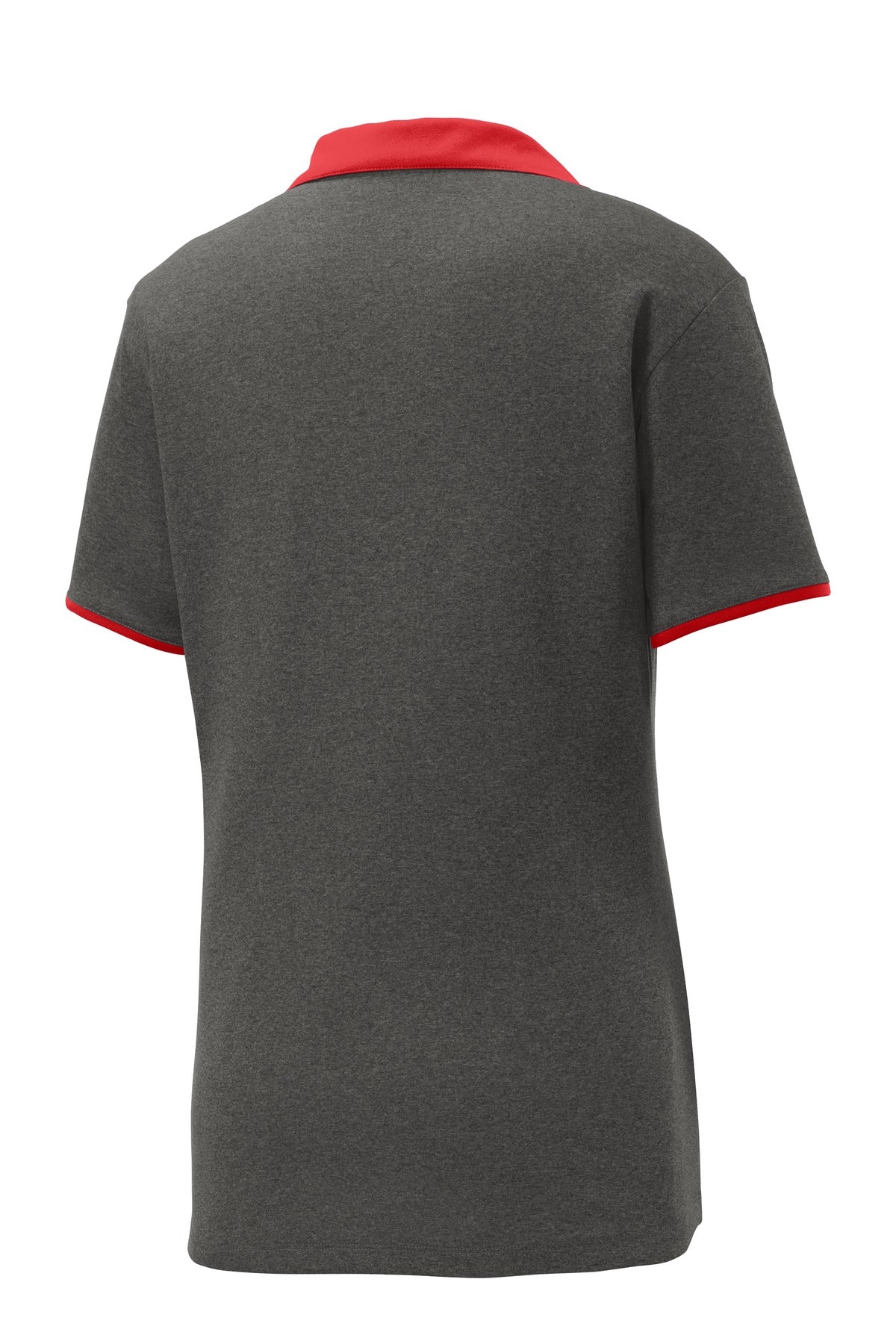 Sport-Tek Women's Heather Contender Contrast Polo LST667 Womens Apparel Shirts & Tops
