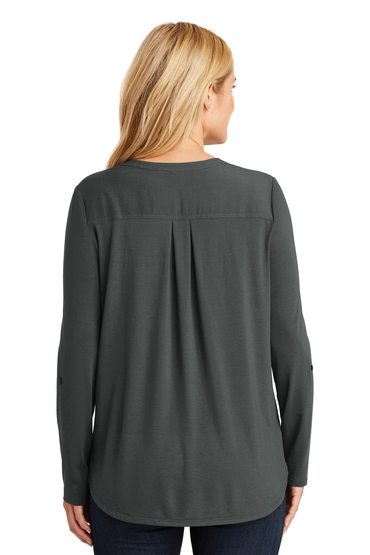Port Authority Women's Concept Henley Tunic. LK5432 Womens Apparel Shirts & Tops