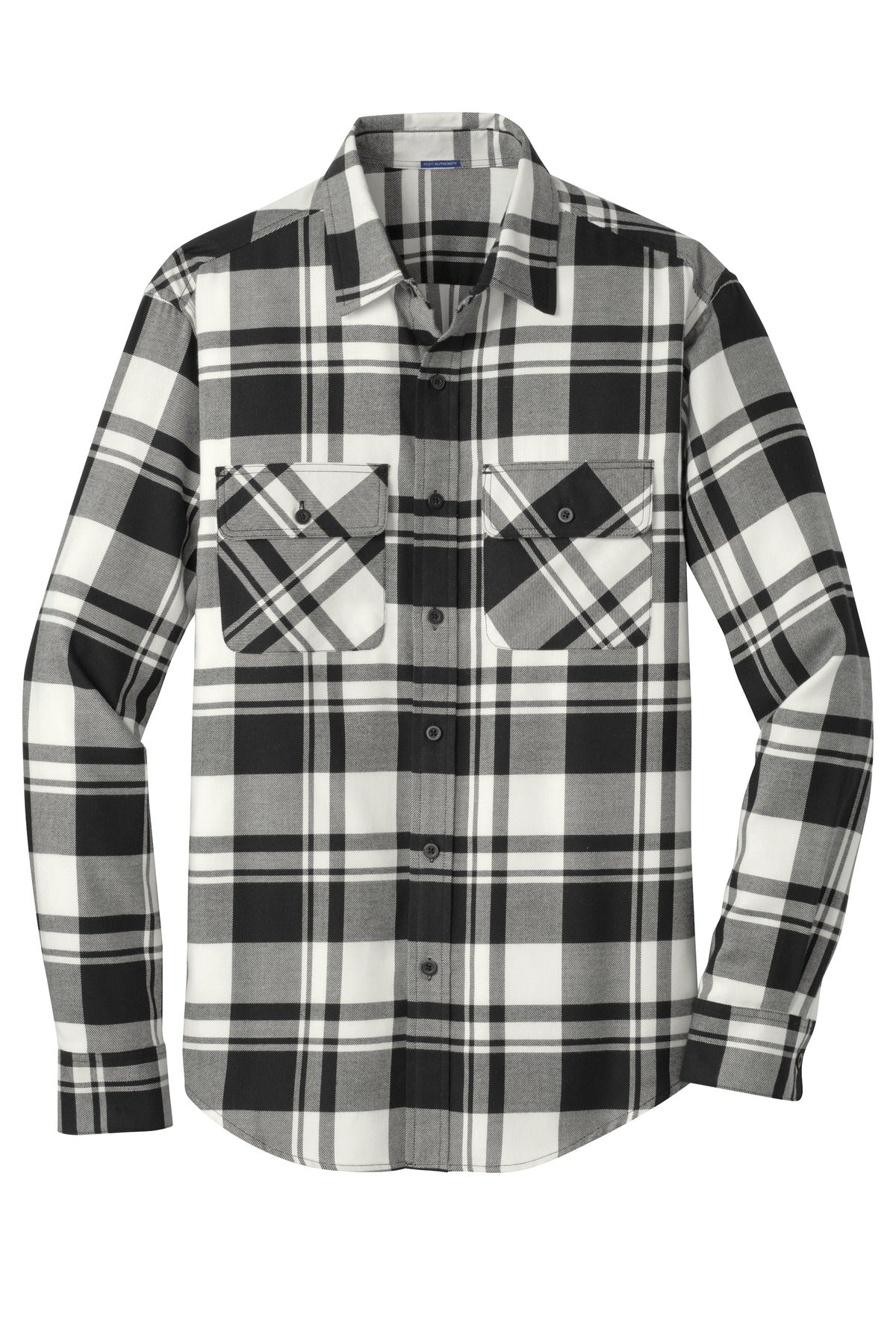 Port Authority Men's Plaid Flannel Shirt. W668 Mens Apparel Shirts & Tops