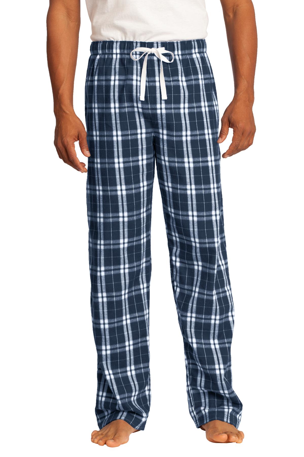 District Men's Flannel Plaid Pants Mens Apparel Pants & Sweatpants