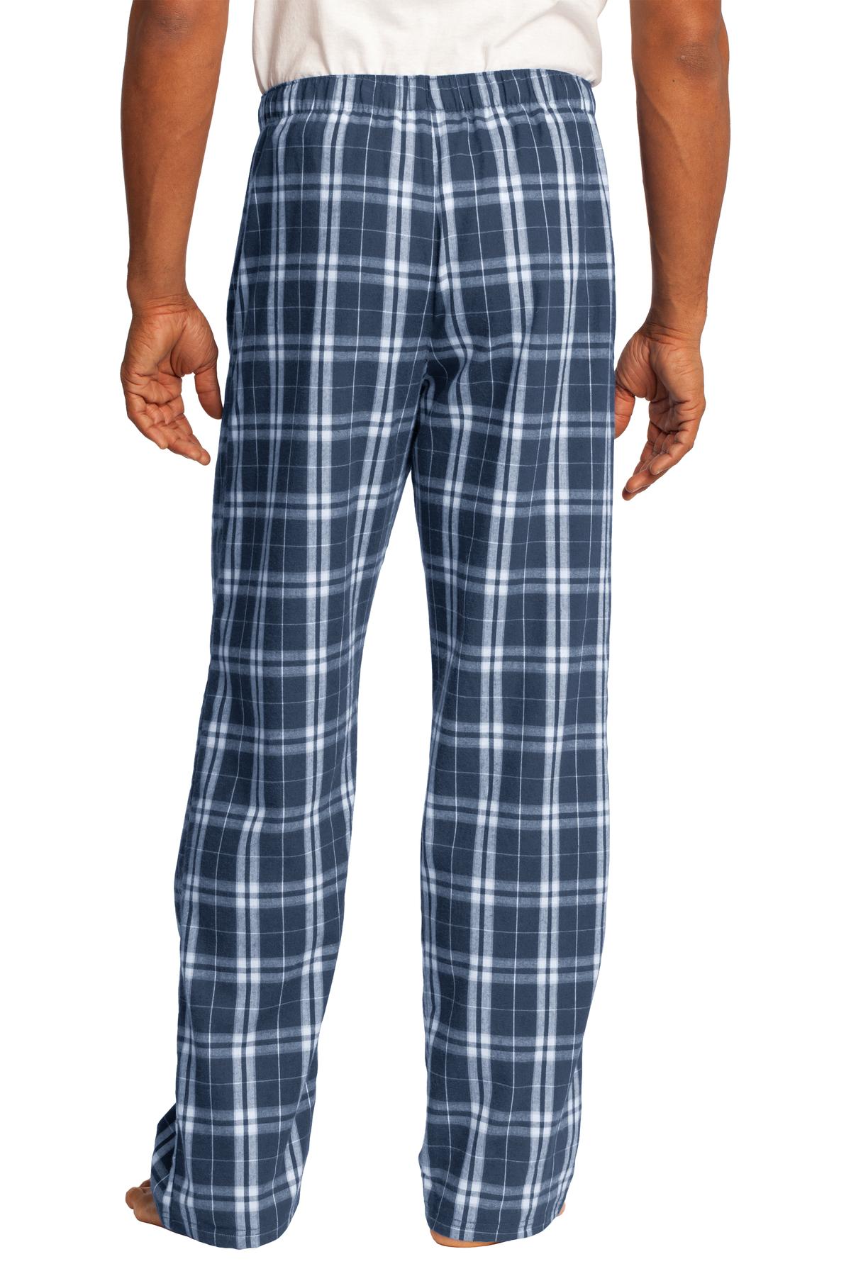District Men's Flannel Plaid Pants Mens Apparel Pants & Sweatpants