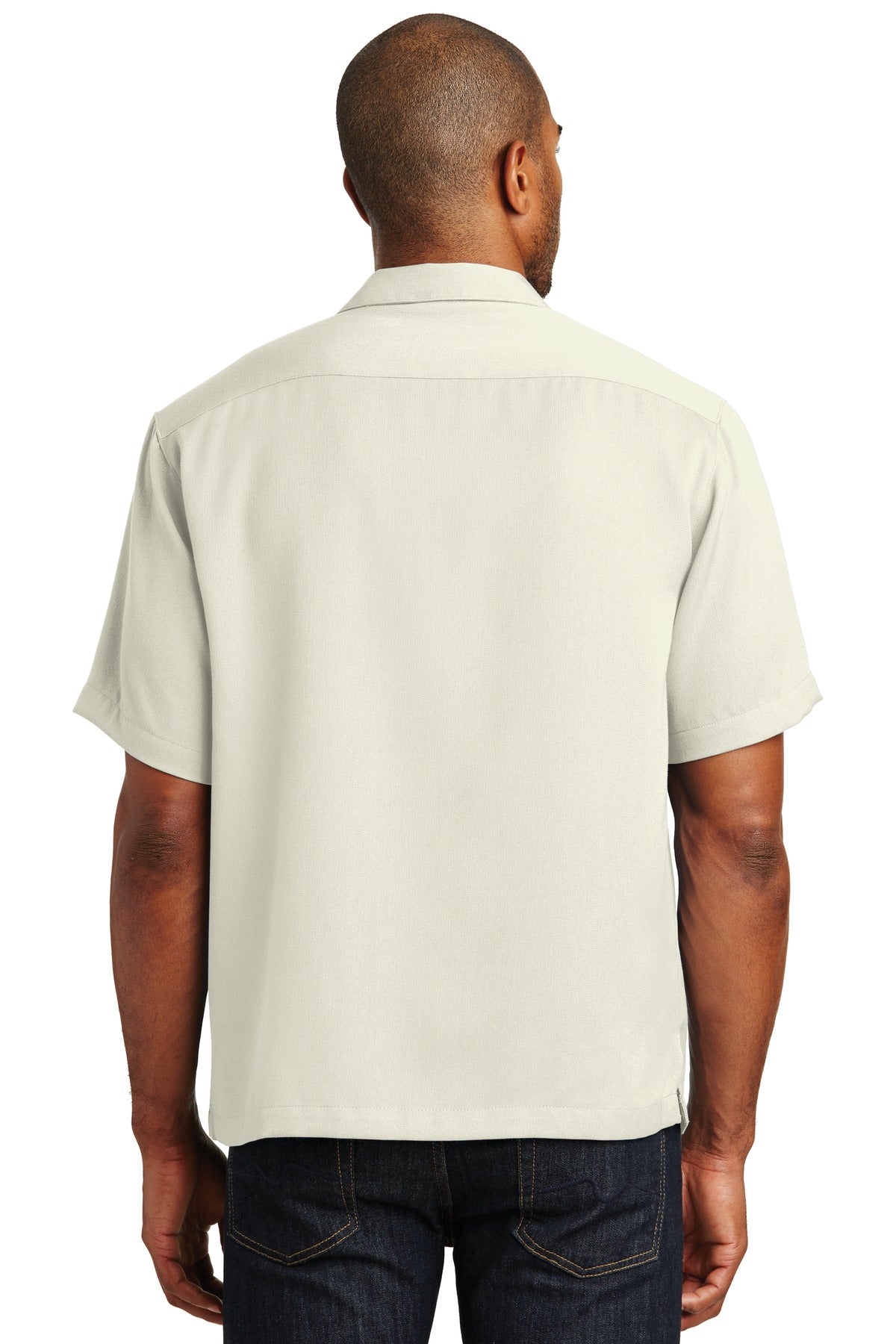 Port Authority Men's Easy Care Camp Shirt. S535 Mens Apparel Shirts & Tops