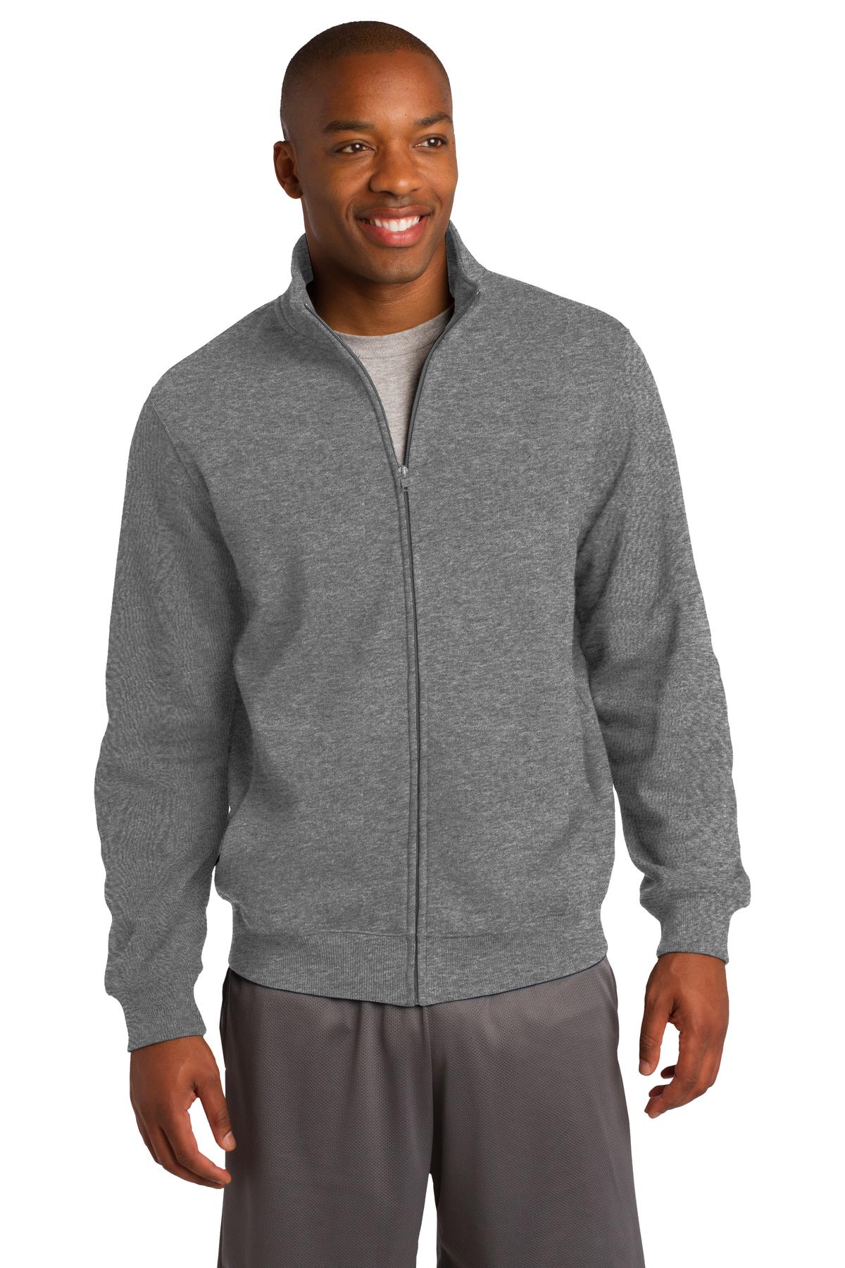 Sport-Tek Men's Full-Zip Sweatshirt Mens Apparel Sweatshirts & Fleece