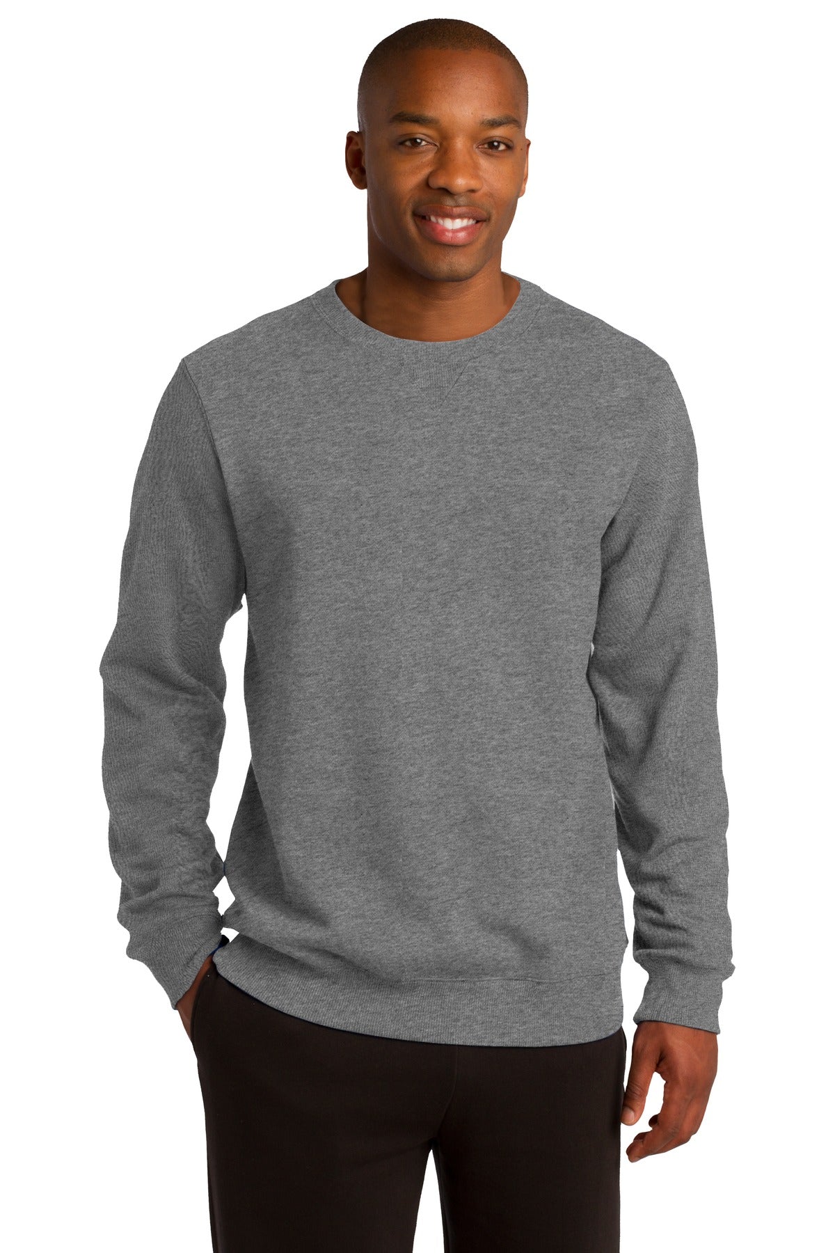 Sport-Tek Men's Crewneck Sweatshirt Mens Apparel Sweatshirts & Fleece