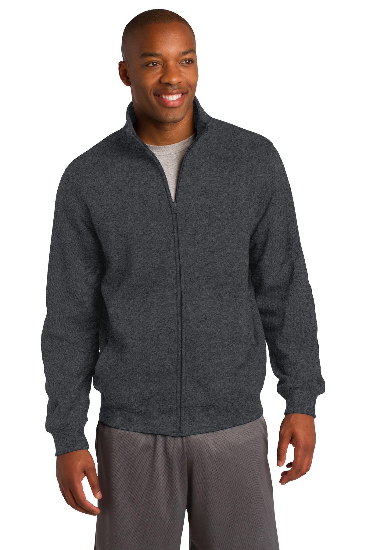 Sport-Tek Men's Full-Zip Sweatshirt Mens Apparel Sweatshirts & Fleece