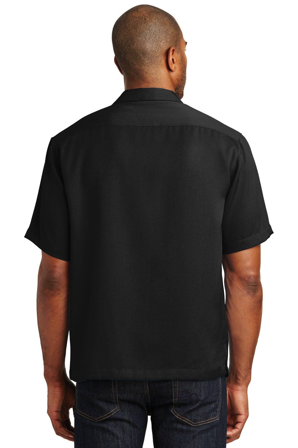 Port Authority Men's Easy Care Camp Shirt. S535 Mens Apparel Shirts & Tops
