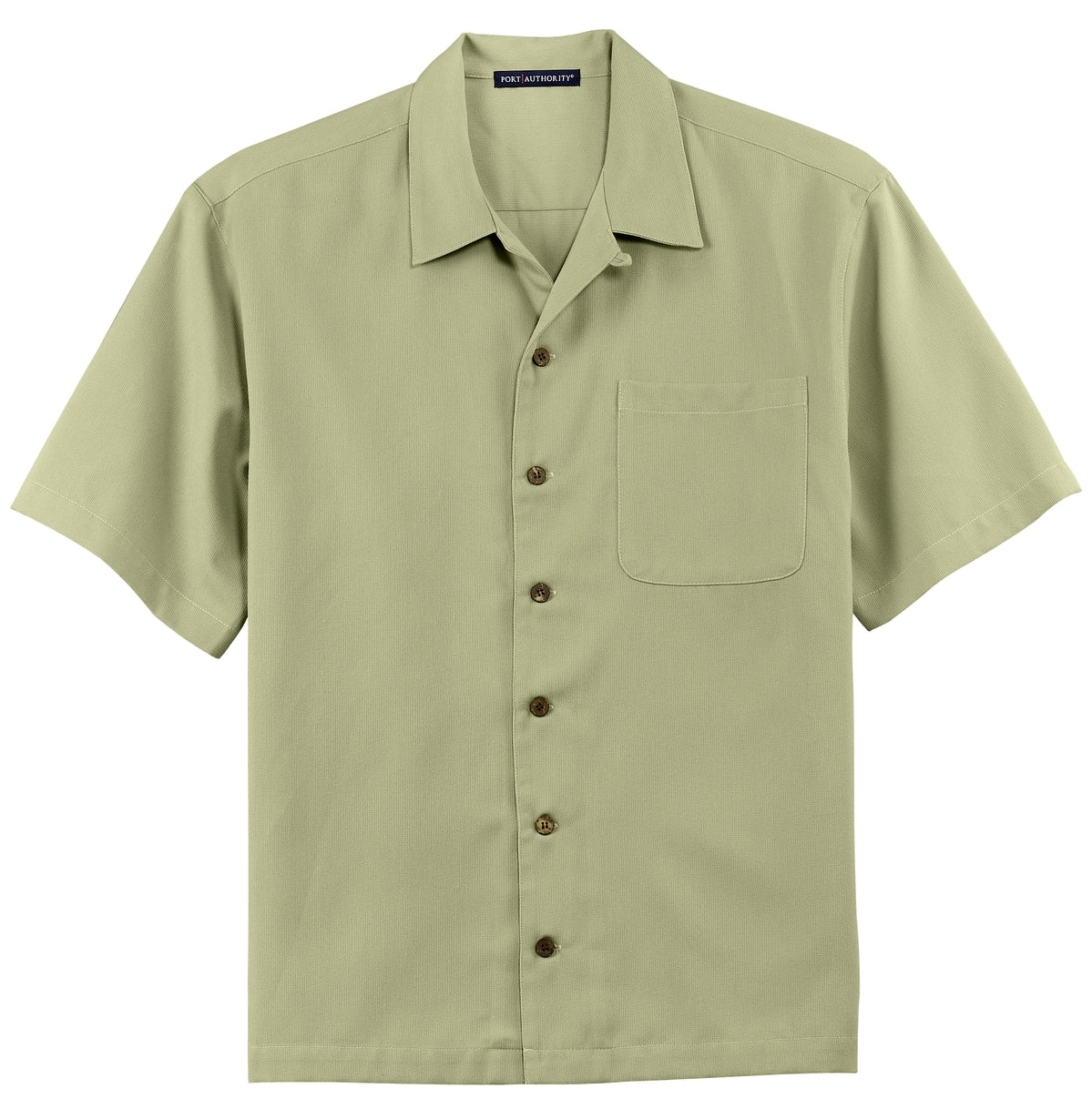 Port Authority Men's Easy Care Camp Shirt. S535 Mens Apparel Shirts & Tops