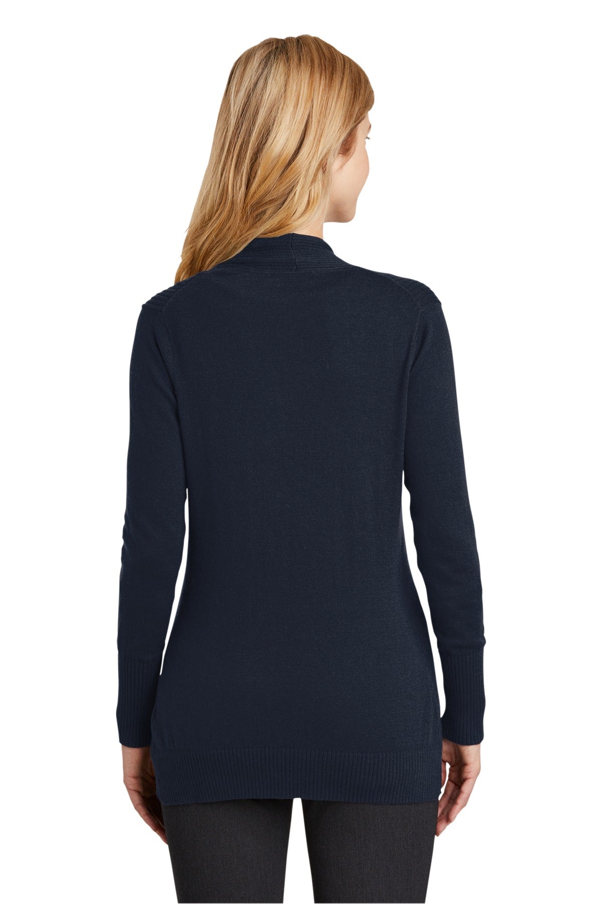 Port Authority Women's Open Front Cardigan Sweater. LSW289 Womens Apparel Sweatshirts & Fleece
