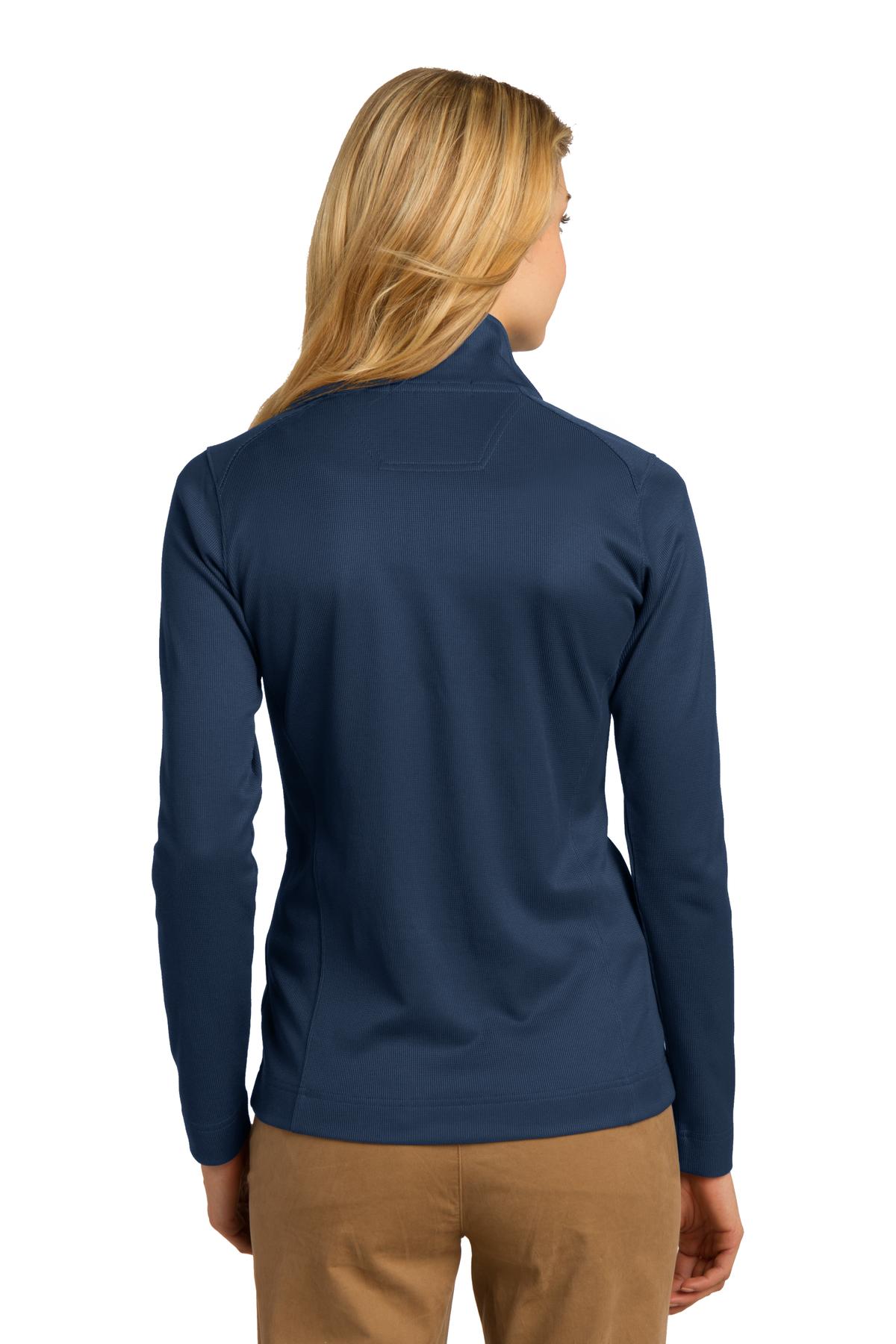 Port Authority Women's Vertical Texture Full-Zip Jacket. L805 Womens Apparel Jackets & Vests