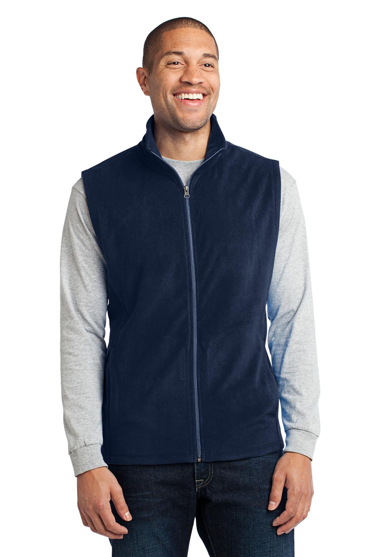 Port Authority Men's Microfleece Vest. F226 Mens Apparel Jackets & Vests