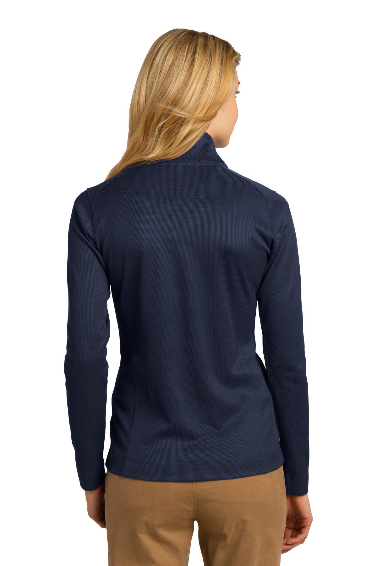 Port Authority Women's Vertical Texture Full-Zip Jacket. L805 Womens Apparel Jackets & Vests