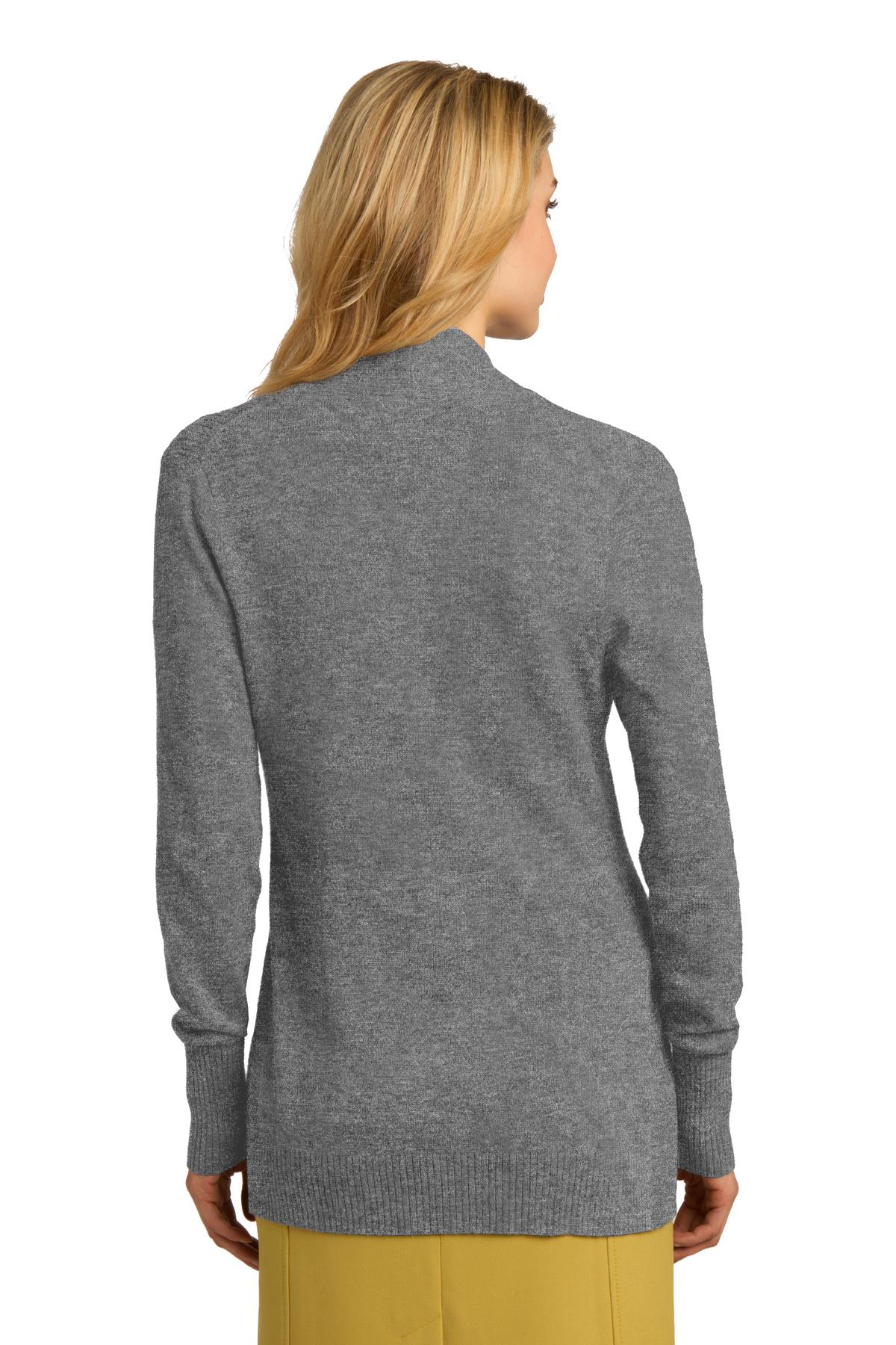 Port Authority Women's Open Front Cardigan Sweater. LSW289 Womens Apparel Sweatshirts & Fleece