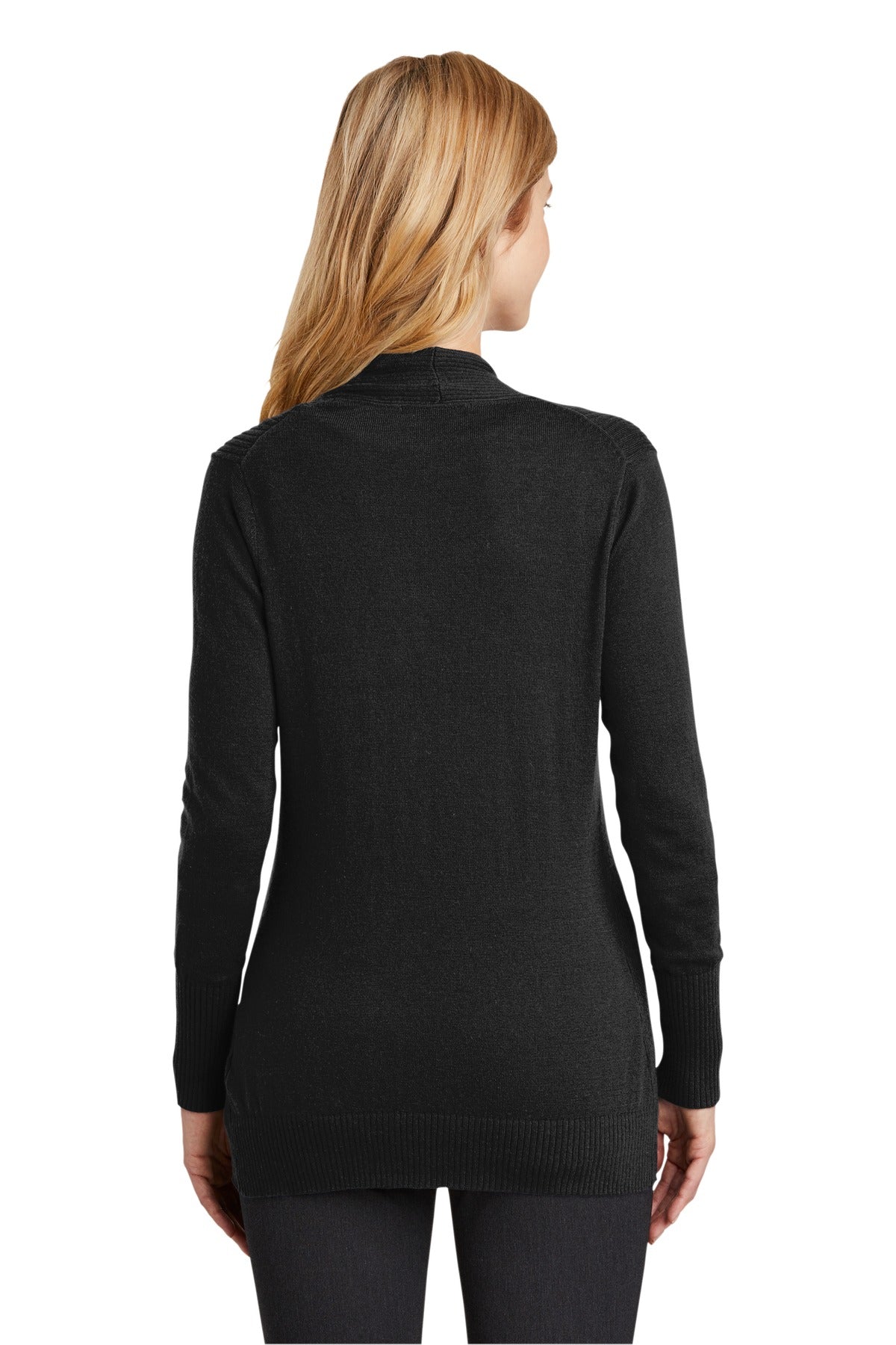 Port Authority Women's Open Front Cardigan Sweater. LSW289 Womens Apparel Sweatshirts & Fleece
